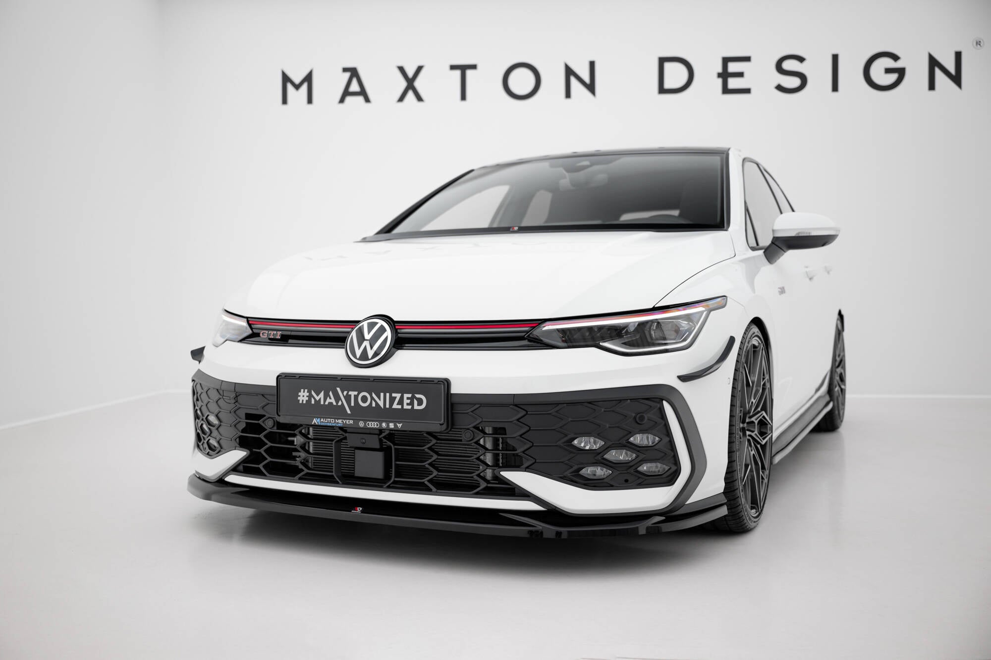 Front Splitter V.4 Volkswagen Golf GTI / GTE / R-Line Mk8 Facelift - Image 3