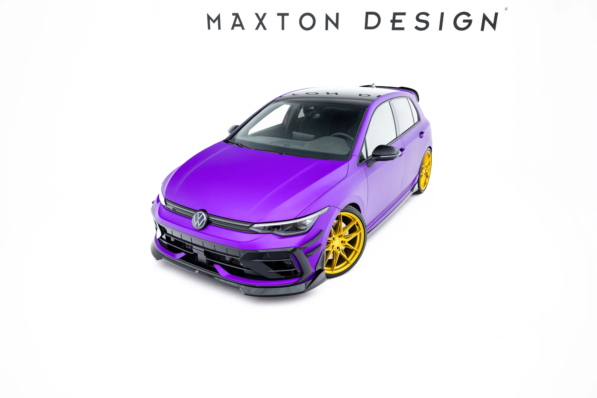 Front Splitter V.4 Volkswagen Golf R Mk8 Facelift - Image 2