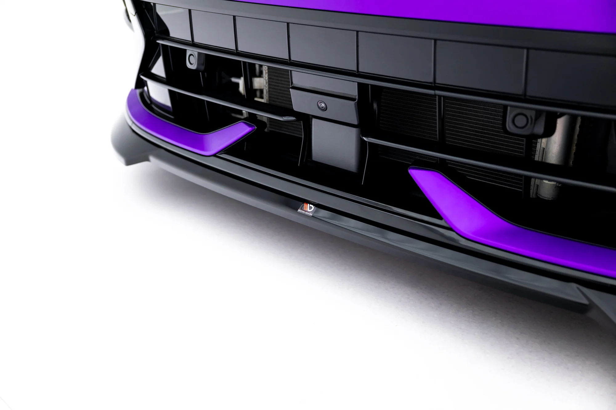 Front Splitter V.4 Volkswagen Golf R Mk8 Facelift - Image 3