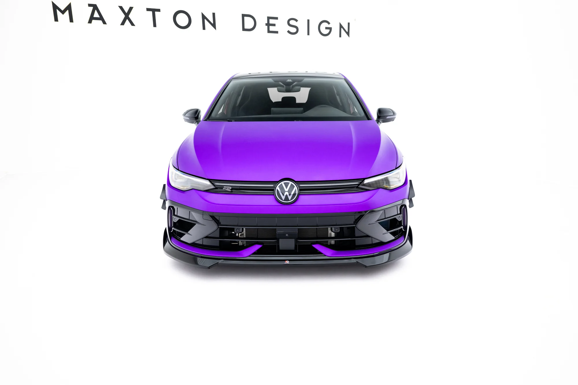 Front Splitter V.4 Volkswagen Golf R Mk8 Facelift - Image 5