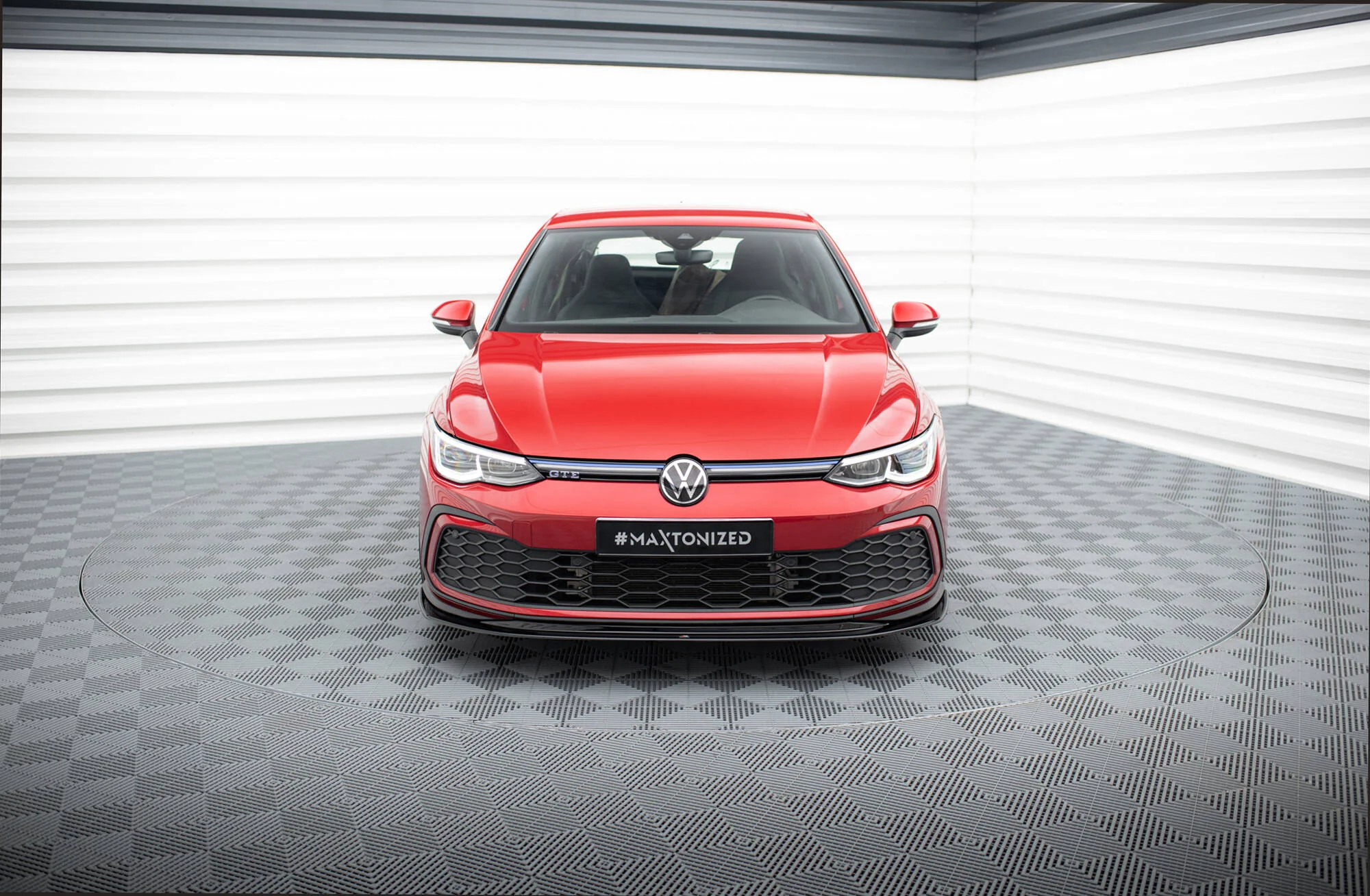 FRONT SPLITTER V.5 VOLKSWAGEN GOLF 8 GTI / R-LINE - Image 2