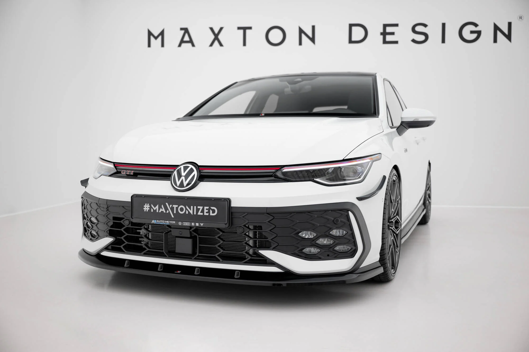 Front Splitter V.5 Volkswagen Golf GTI / GTE / R-Line Mk8 Facelift - Image 3