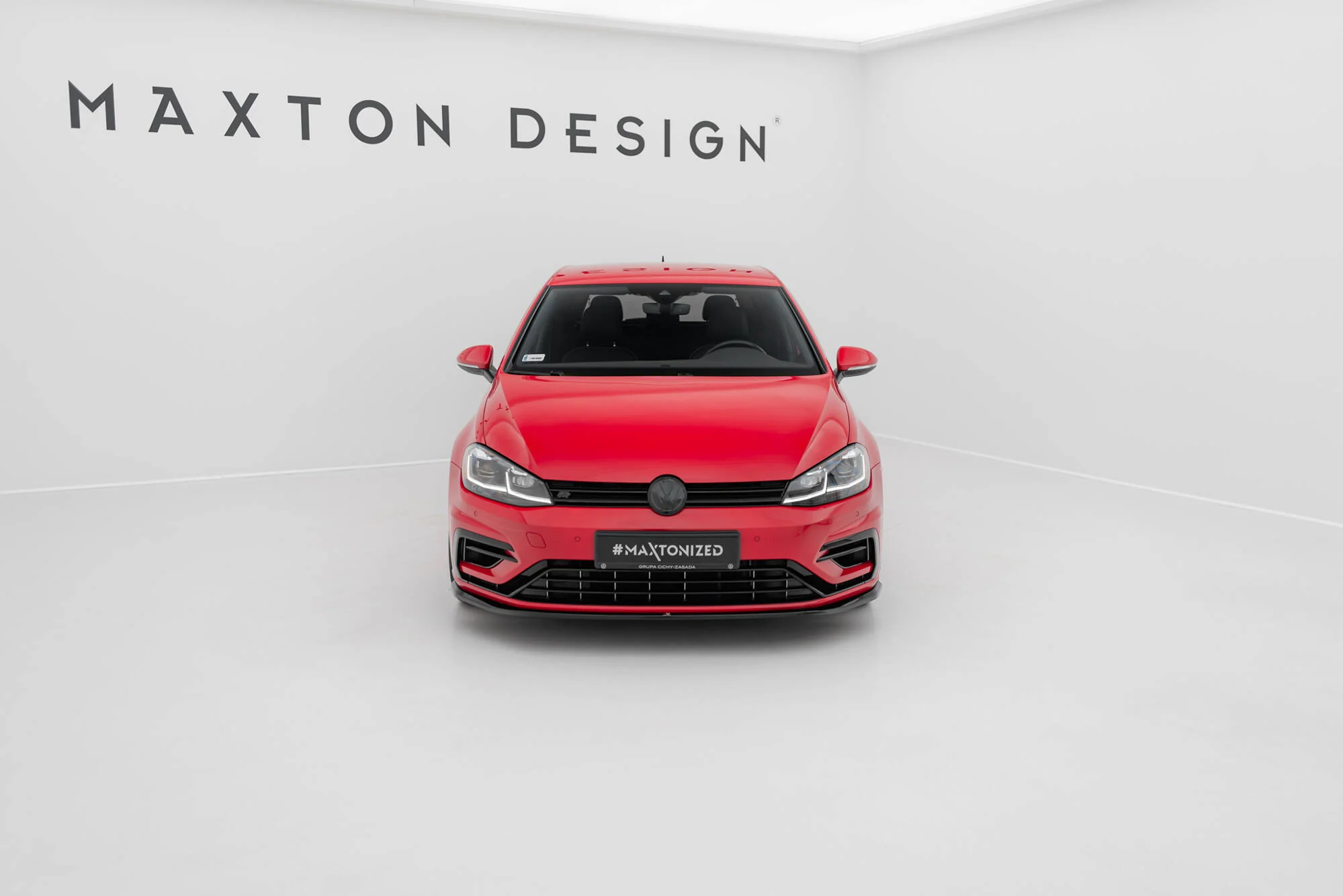 FRONT SPLITTER V.7 VW GOLF 7 R FACELIFT - Image 2