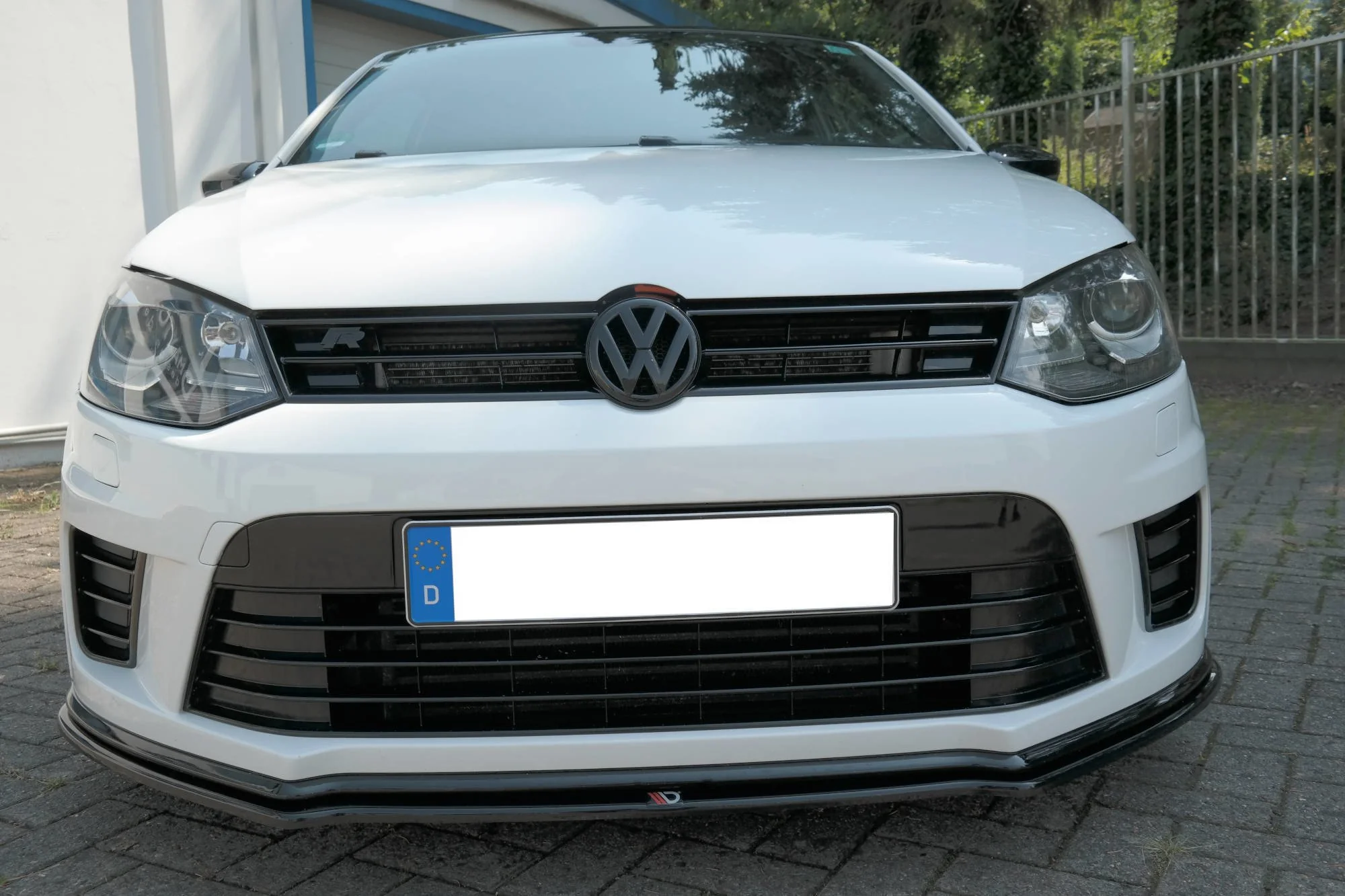 FRONT SPLITTER VOLKSWAGEN POLO MK5 R WRC - Image 2