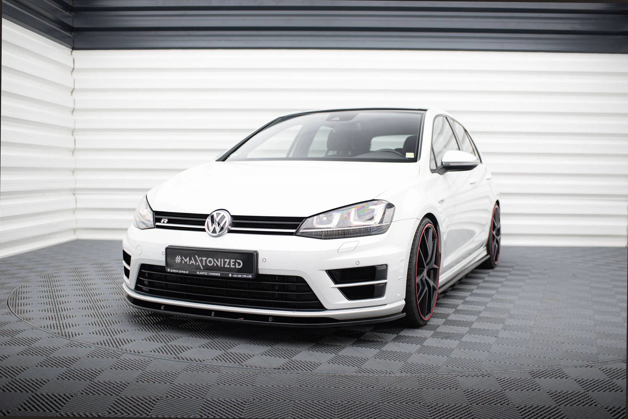 FRONT SPLITTER VW GOLF VII R - Image 2