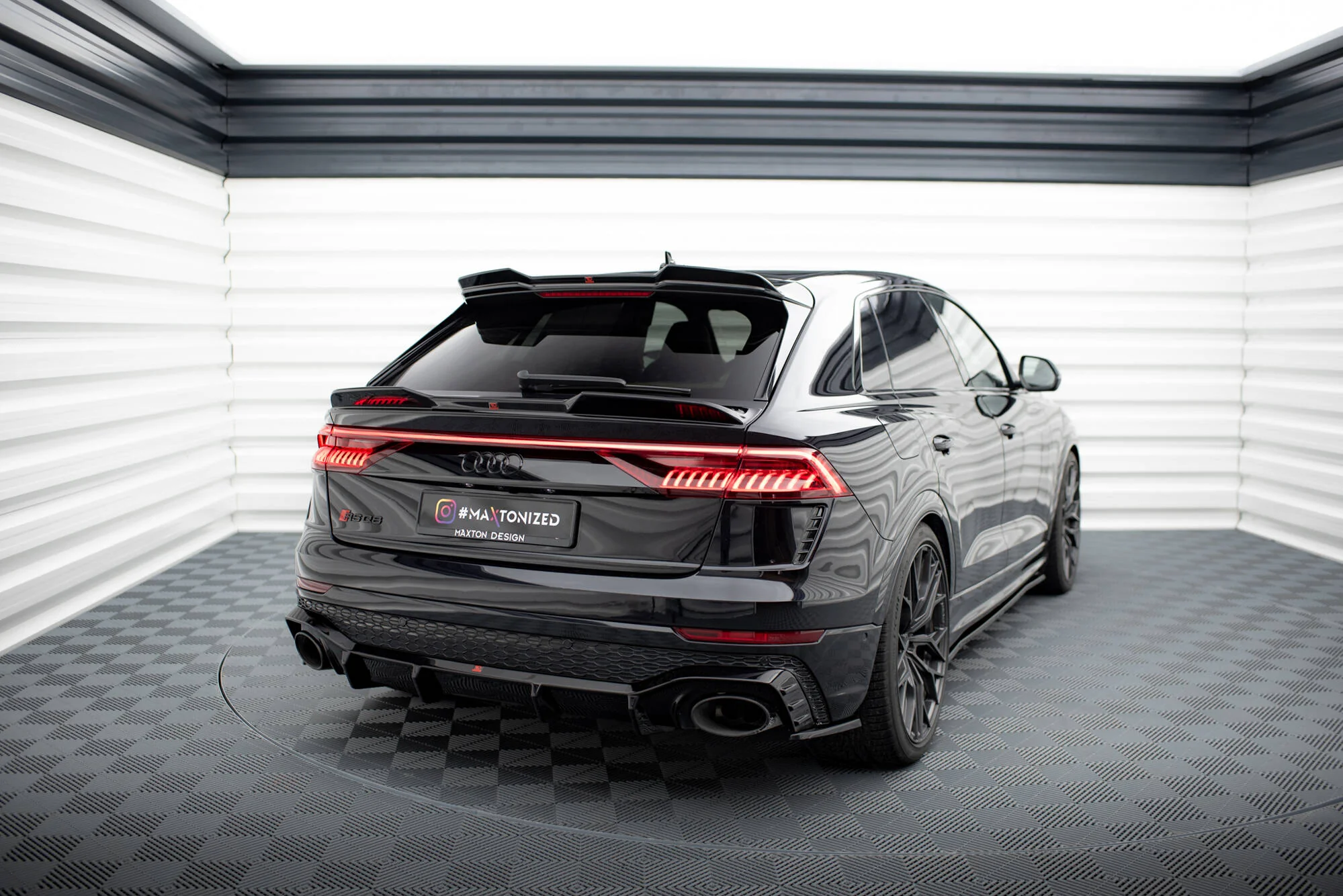 LOWER SPOILER CAP 3D AUDI RSQ8 / SQ8 / Q8 S-LINE MK1 - Image 2