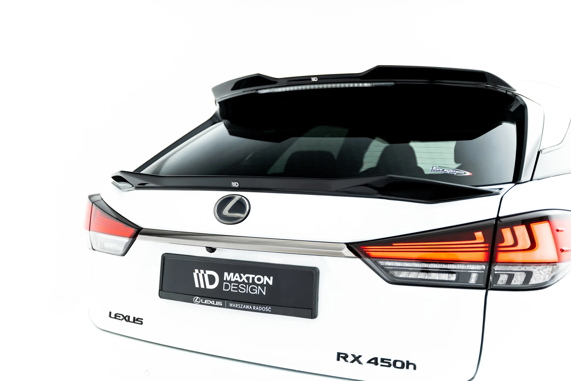 LOWER SPOILER CAP 3D LEXUS RX MK4 FACELIFT