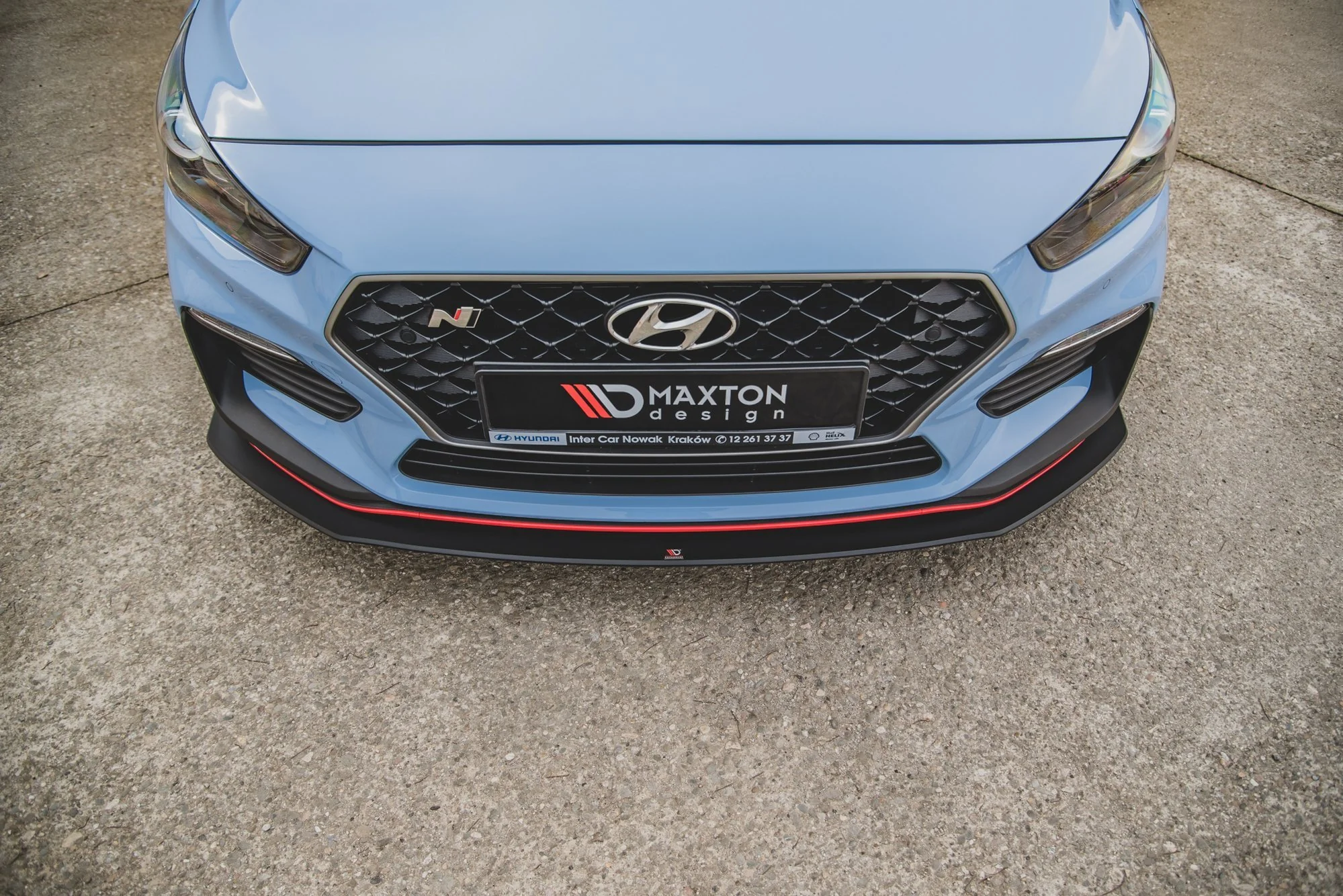 RACING DURABILITY FRONT SPLITTER + FLAPS HYUNDAI I30 N MK3 (ELANTRA GT) HATCHBACK / FASTBACK - Image 16