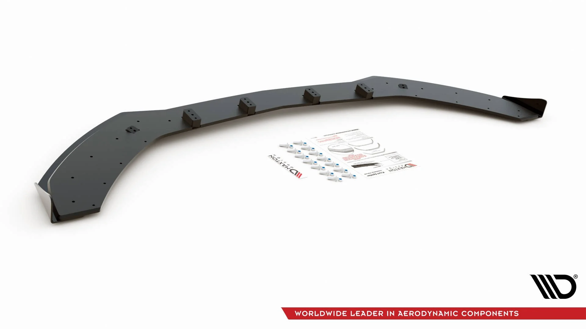 RACING DURABILITY FRONT SPLITTER + FLAPS MERCEDES - AMG C43 COUPE C205 - Image 6