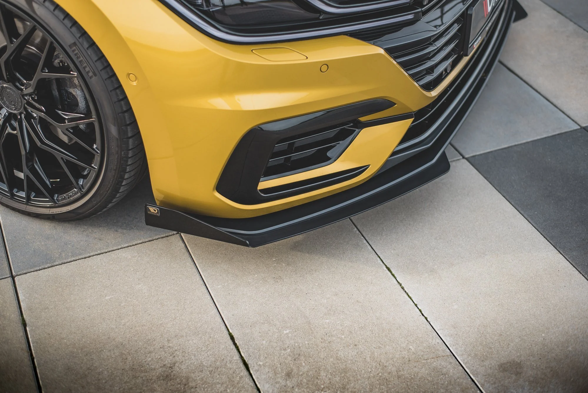 RACING DURABILITY FRONT SPLITTER + FLAPS VOLKSWAGEN ARTEON R-LINE - Image 3