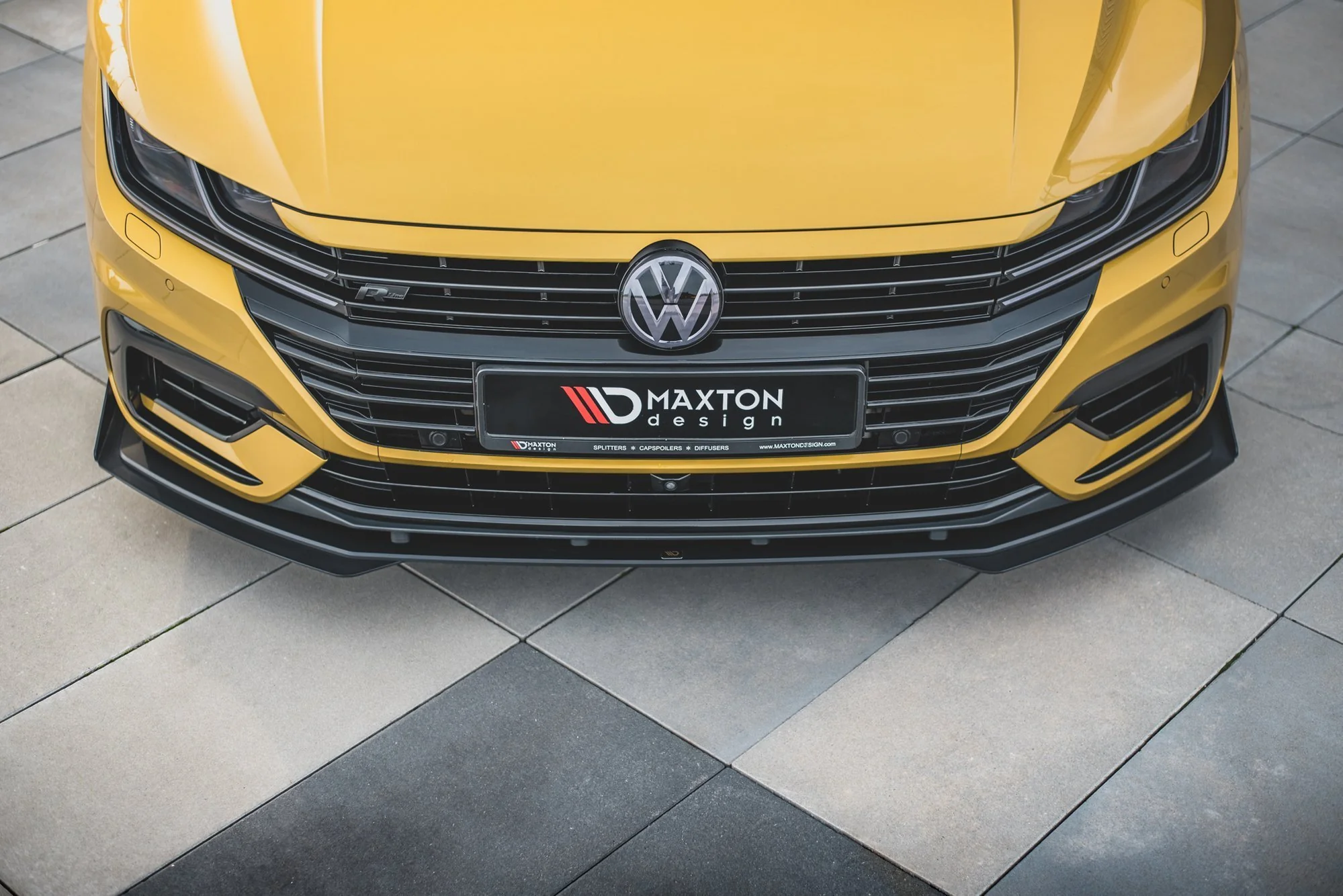 RACING DURABILITY FRONT SPLITTER + FLAPS VOLKSWAGEN ARTEON R-LINE - Image 4