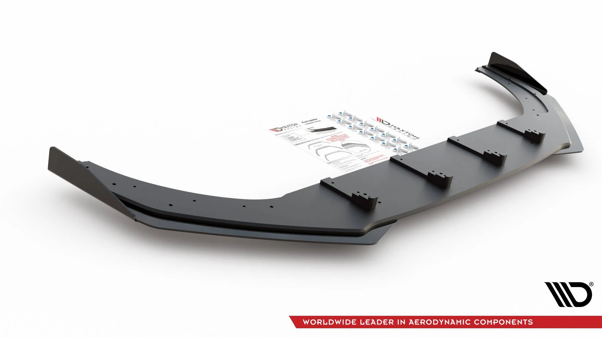 RACING DURABILITY FRONT SPLITTER + FLAPS VOLKSWAGEN GOLF 8 GTI / R-LINE - Image 5