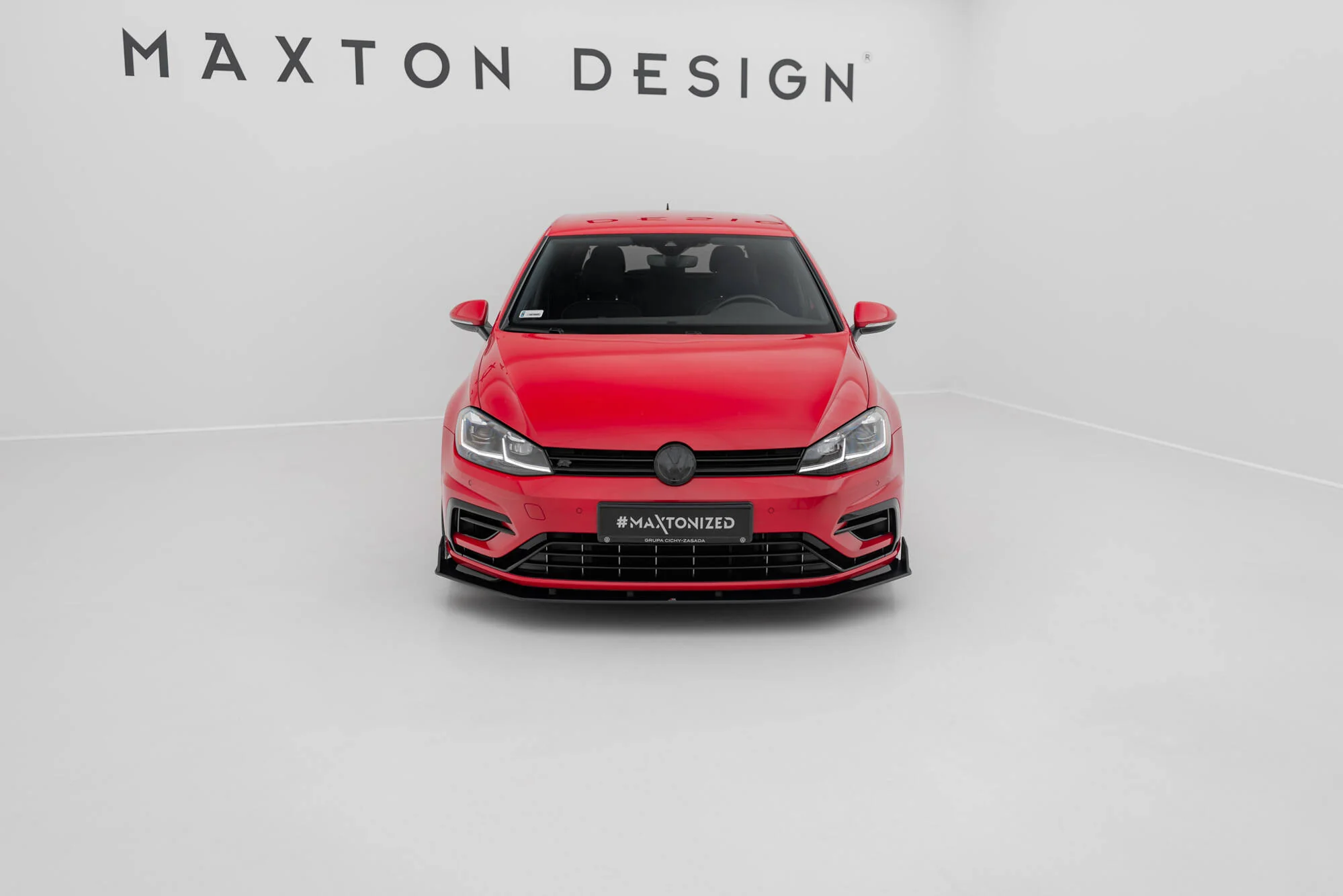 RACING DURABILITY FRONT SPLITTER V.2 VW GOLF 7 R FACELIFT - Image 2