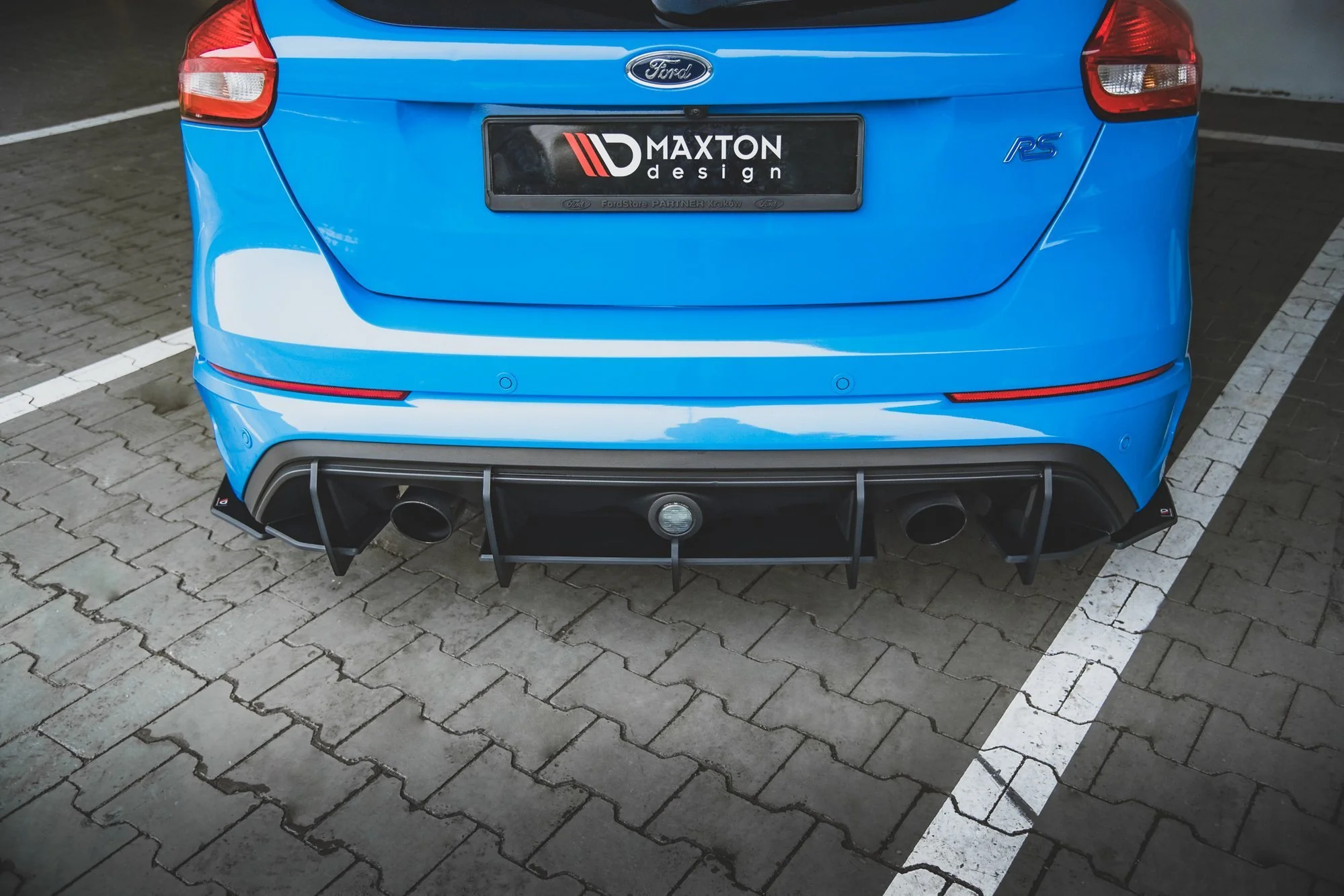 RACING DURABILITY REAR DIFFUSER FORD FOCUS RS MK3 - Image 5