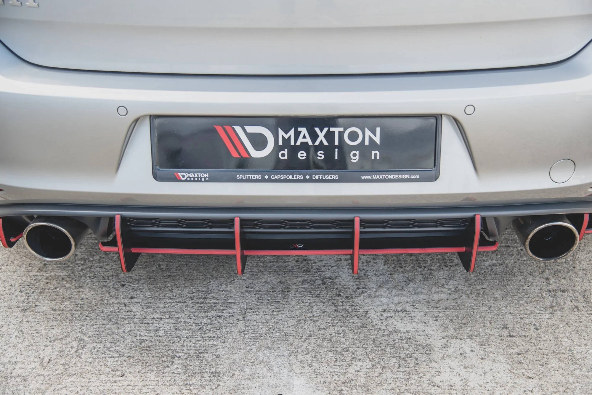 RACING DURABILITY REAR DIFFUSER V.1 VW GOLF 7 GTI - Image 11