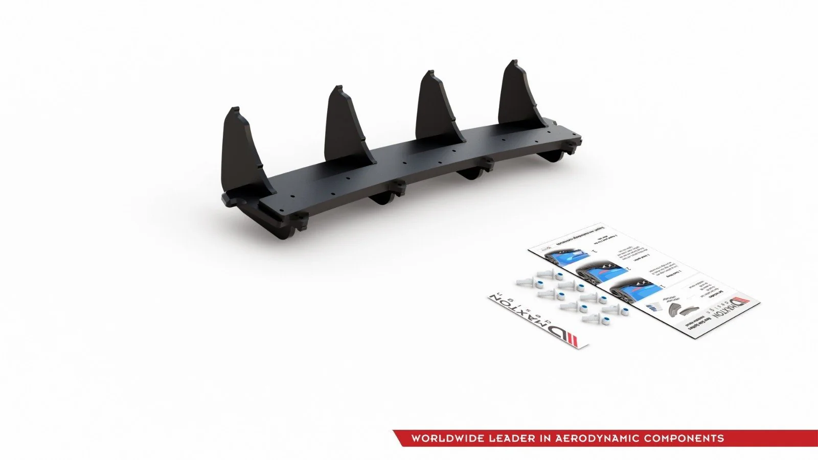 RACING DURABILITY REAR DIFFUSER V.1 VW GOLF 7 GTI - Image 15