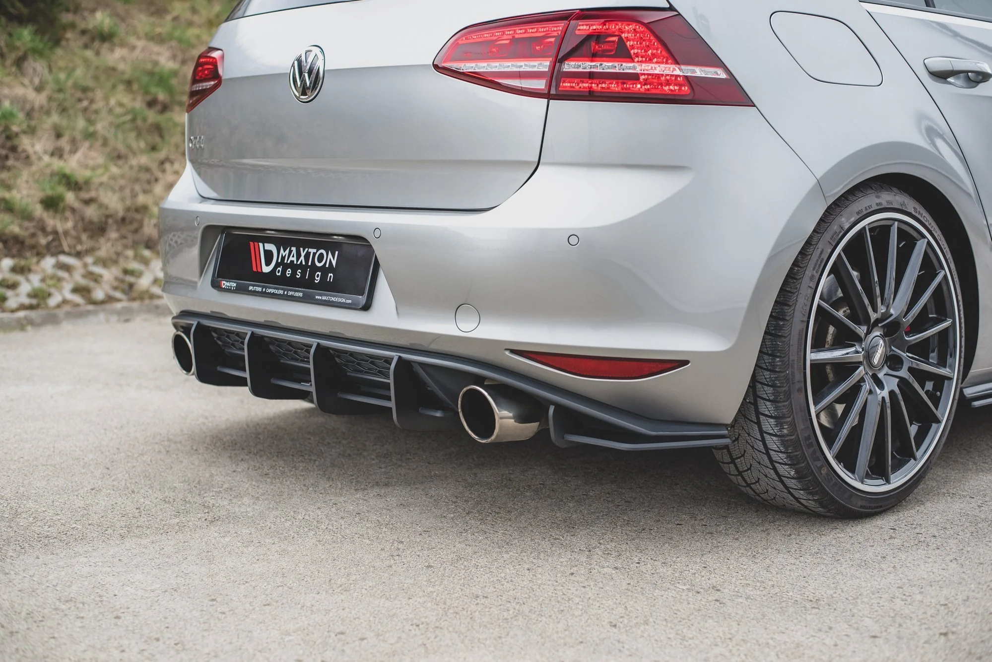 RACING DURABILITY REAR DIFFUSER V.1 VW GOLF 7 GTI - Image 5