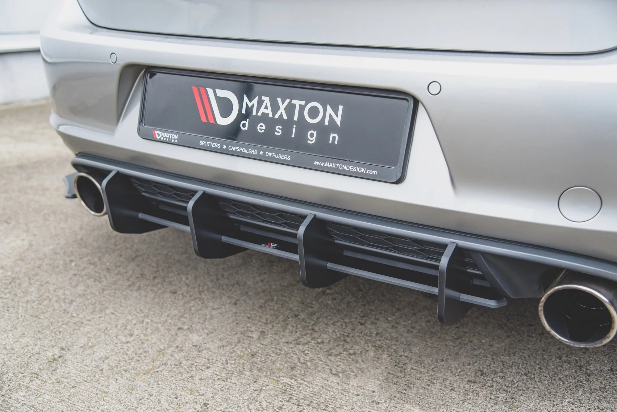 RACING DURABILITY REAR DIFFUSER V.2 VW GOLF 7 GTI - Image 2