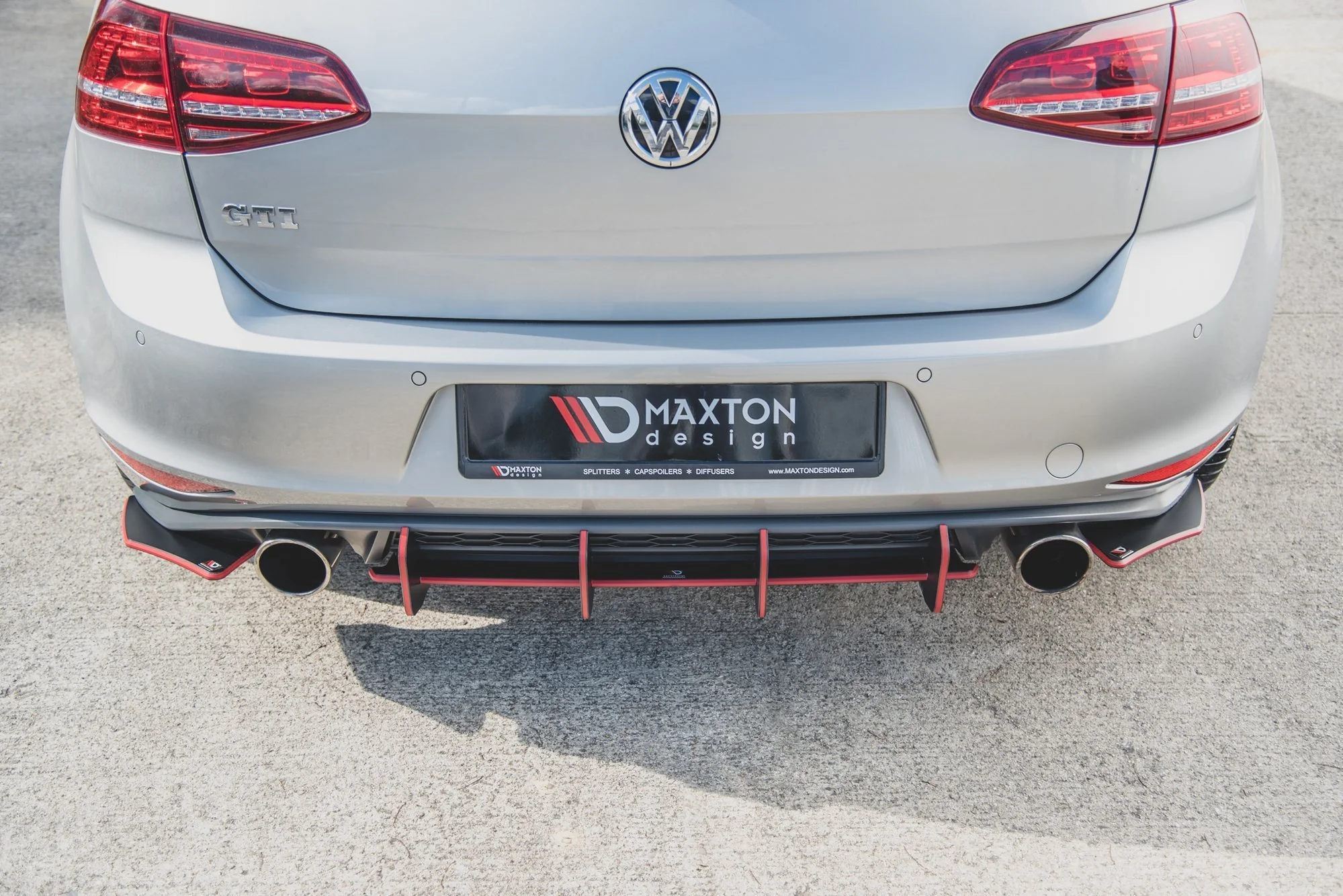RACING DURABILITY REAR DIFFUSER V.2 VW GOLF 7 GTI - Image 8