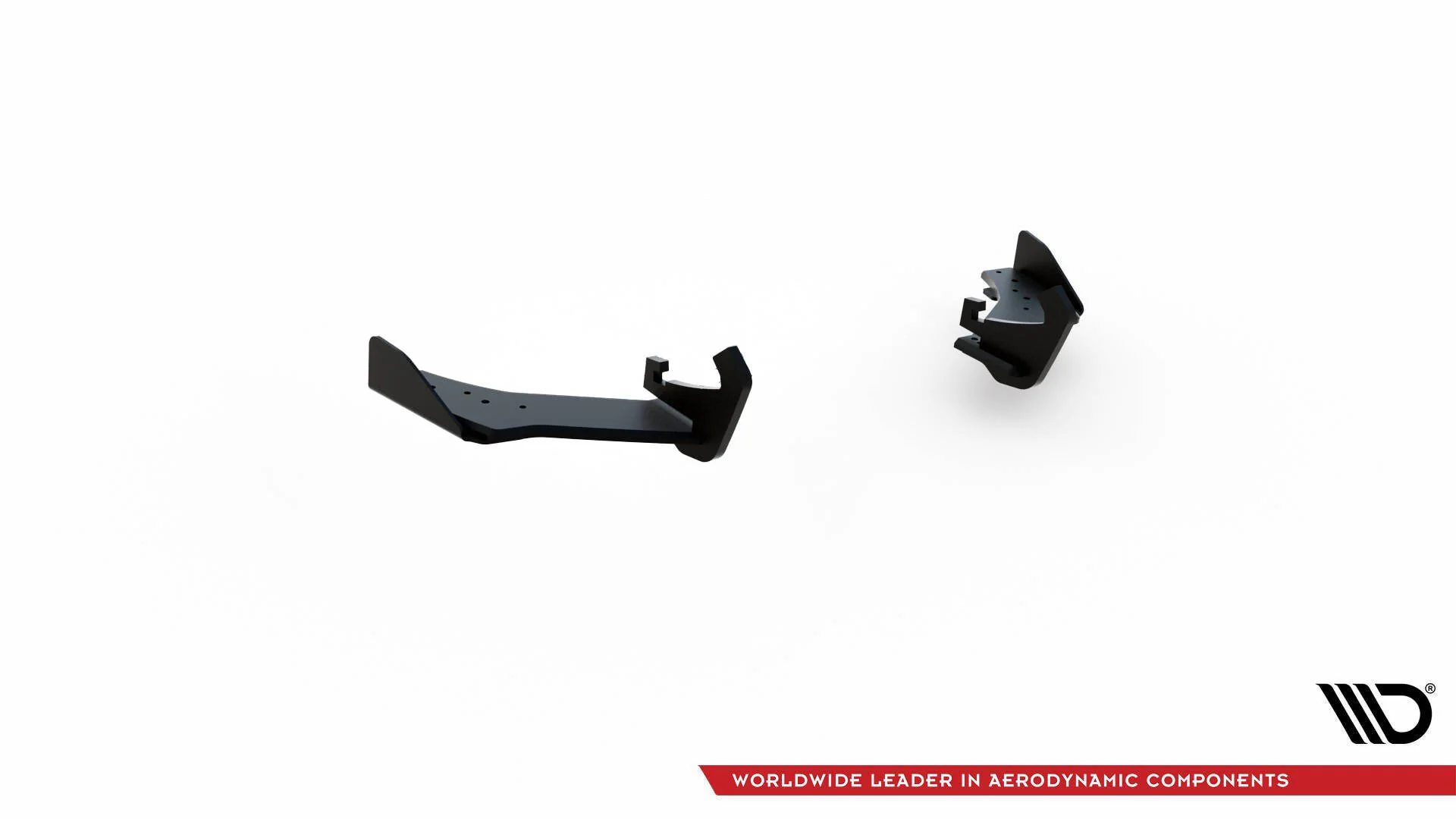 RACING DURABILITY REAR SIDE SPLITTERS + FLAPS VW GOLF 7 R FACELIFT - Image 5