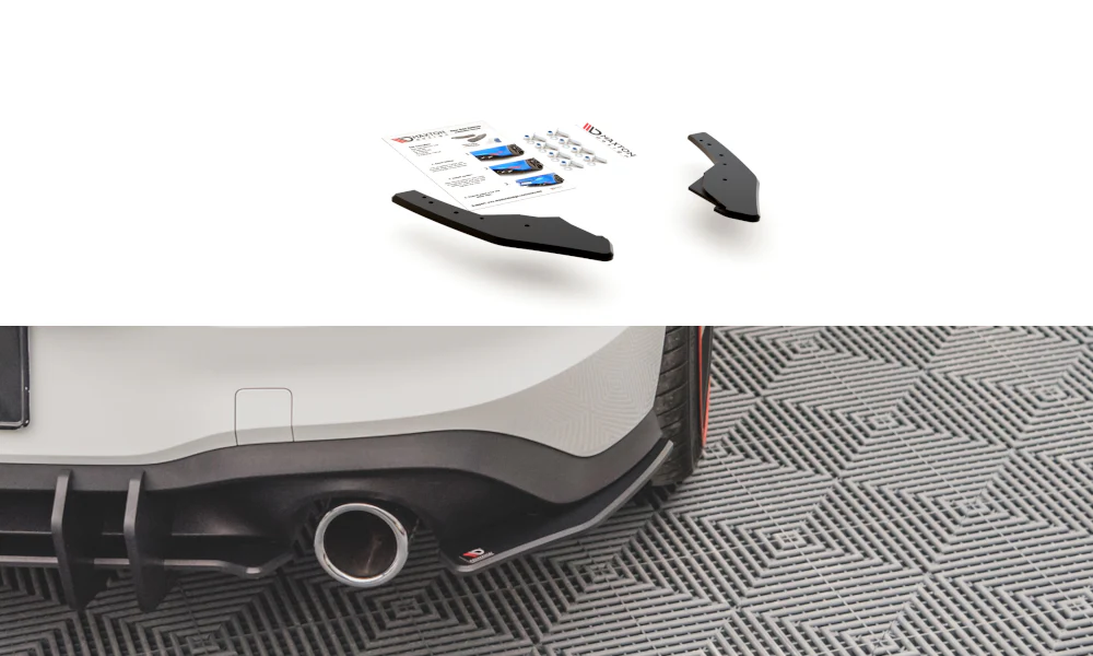 RACING DURABILITY REAR SIDE SPLITTERS VOLKSWAGEN GOLF 8 GTI