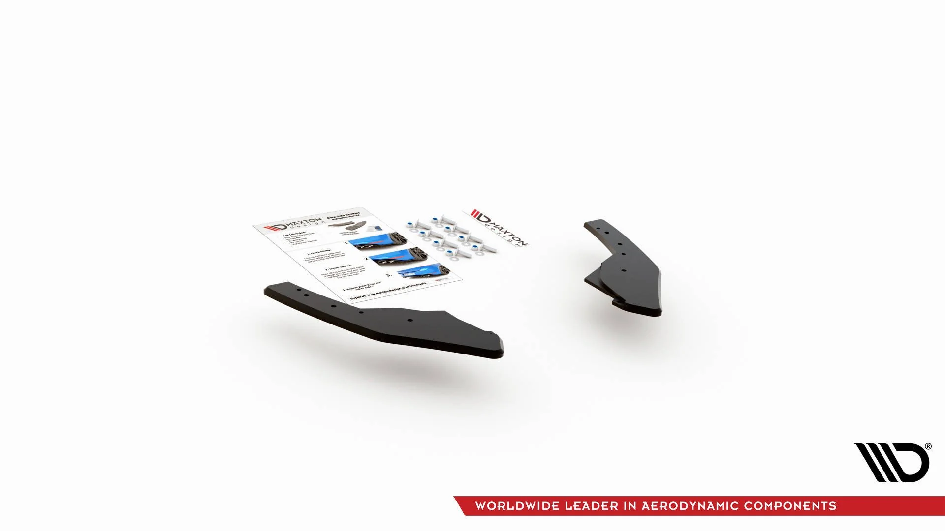 RACING DURABILITY REAR SIDE SPLITTERS VOLKSWAGEN GOLF 8 GTI - Image 10