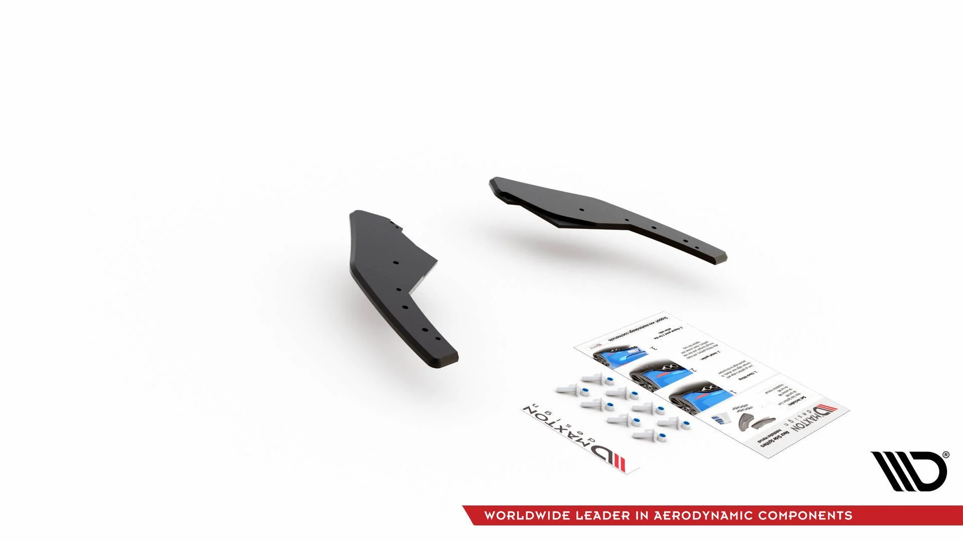 RACING DURABILITY REAR SIDE SPLITTERS VOLKSWAGEN GOLF 8 GTI - Image 11