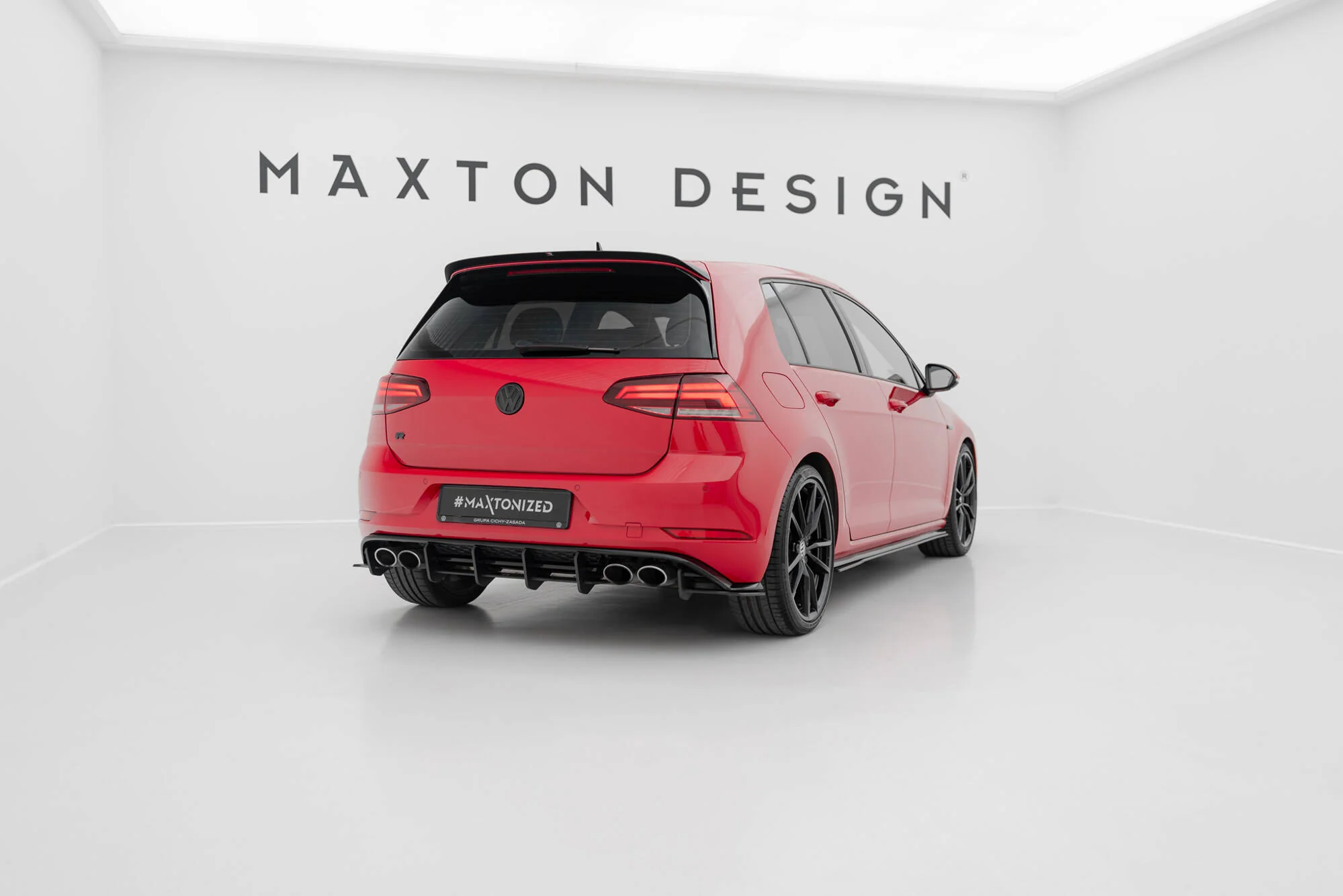 RACING DURABILITY REAR SIDE SPLITTERS VW GOLF 7 R FACELIFT - Image 4