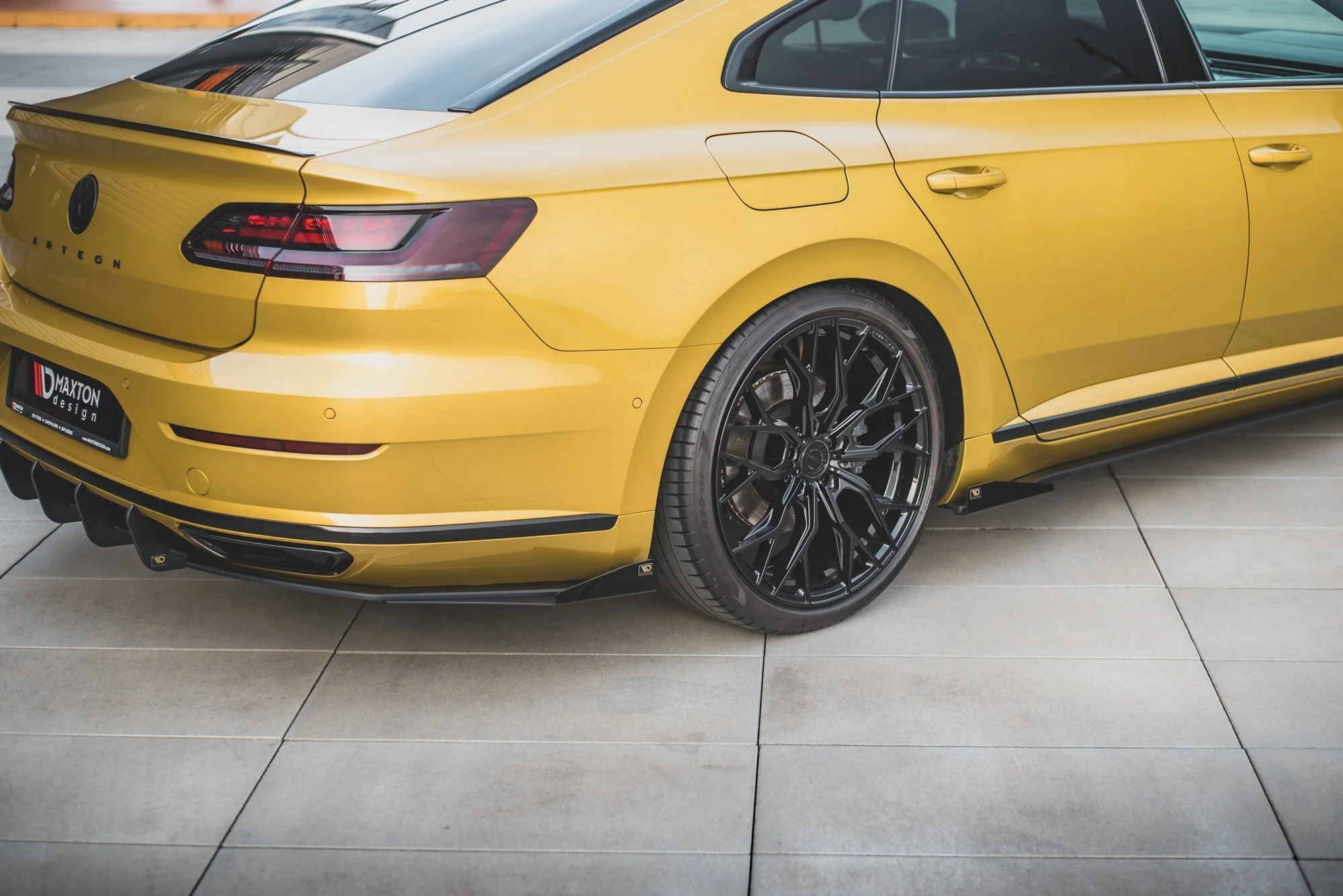 RACING DURABILITY REAR VALANCE + FLAPS VOLKSWAGEN ARTEON R-LINE - Image 4