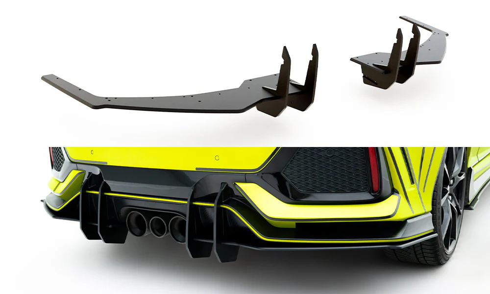 Street Pro Rear Valance V.2 Honda Civic Type R Mk10