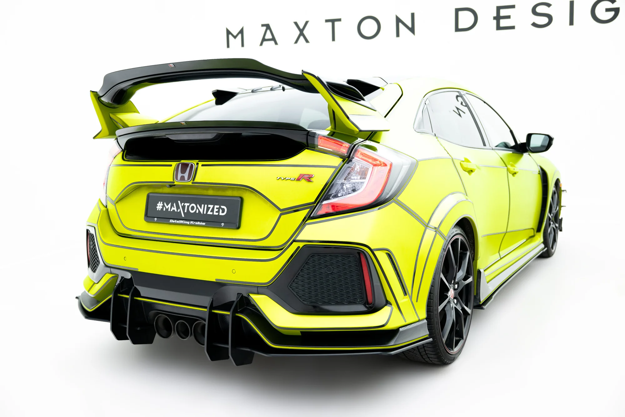 Street Pro Rear Valance V.2 Honda Civic Type R Mk10 - Image 2