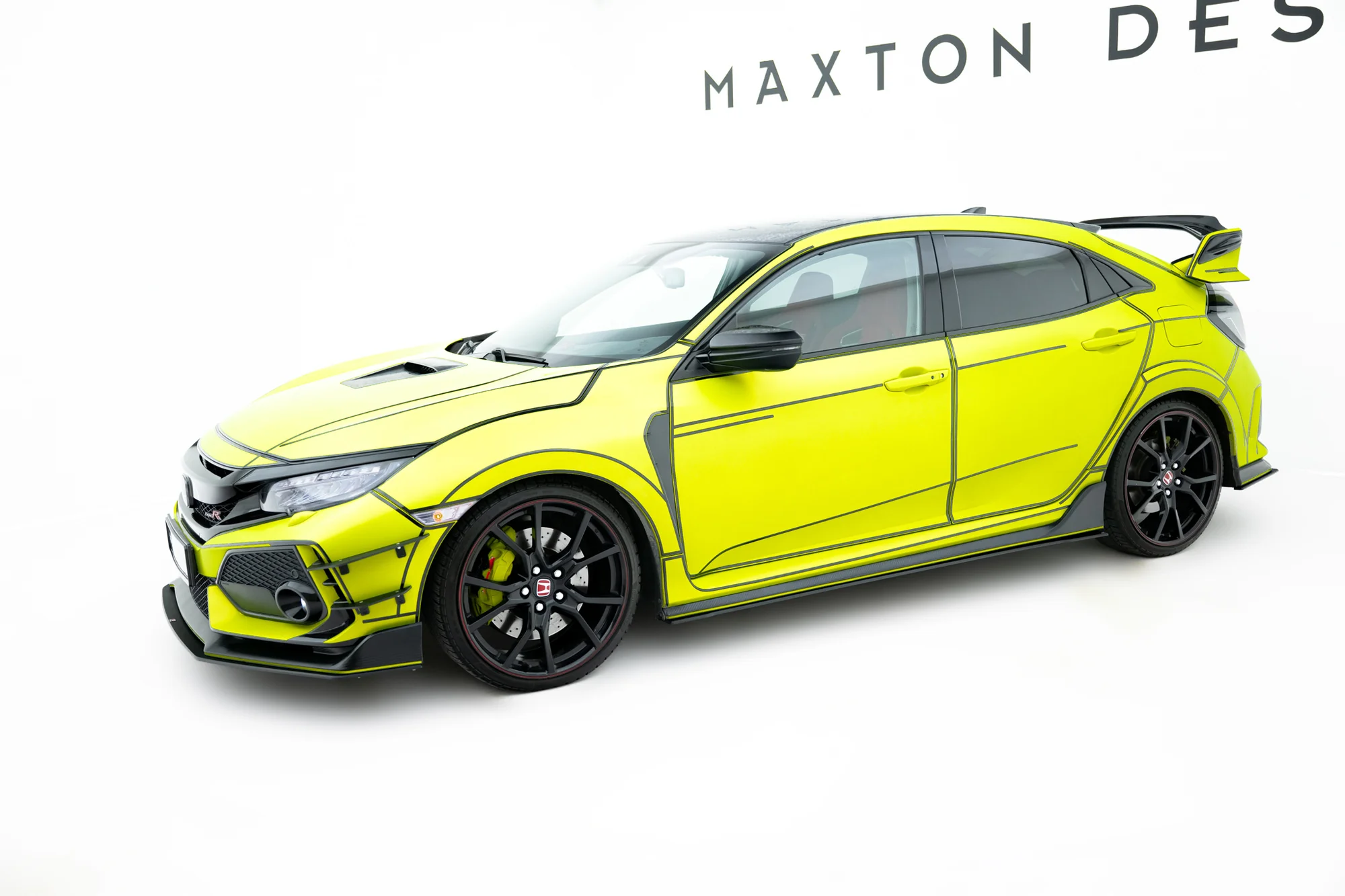 Street Pro Side Skirts Diffusers V.2 Honda Civic Type R Mk10 - Image 2