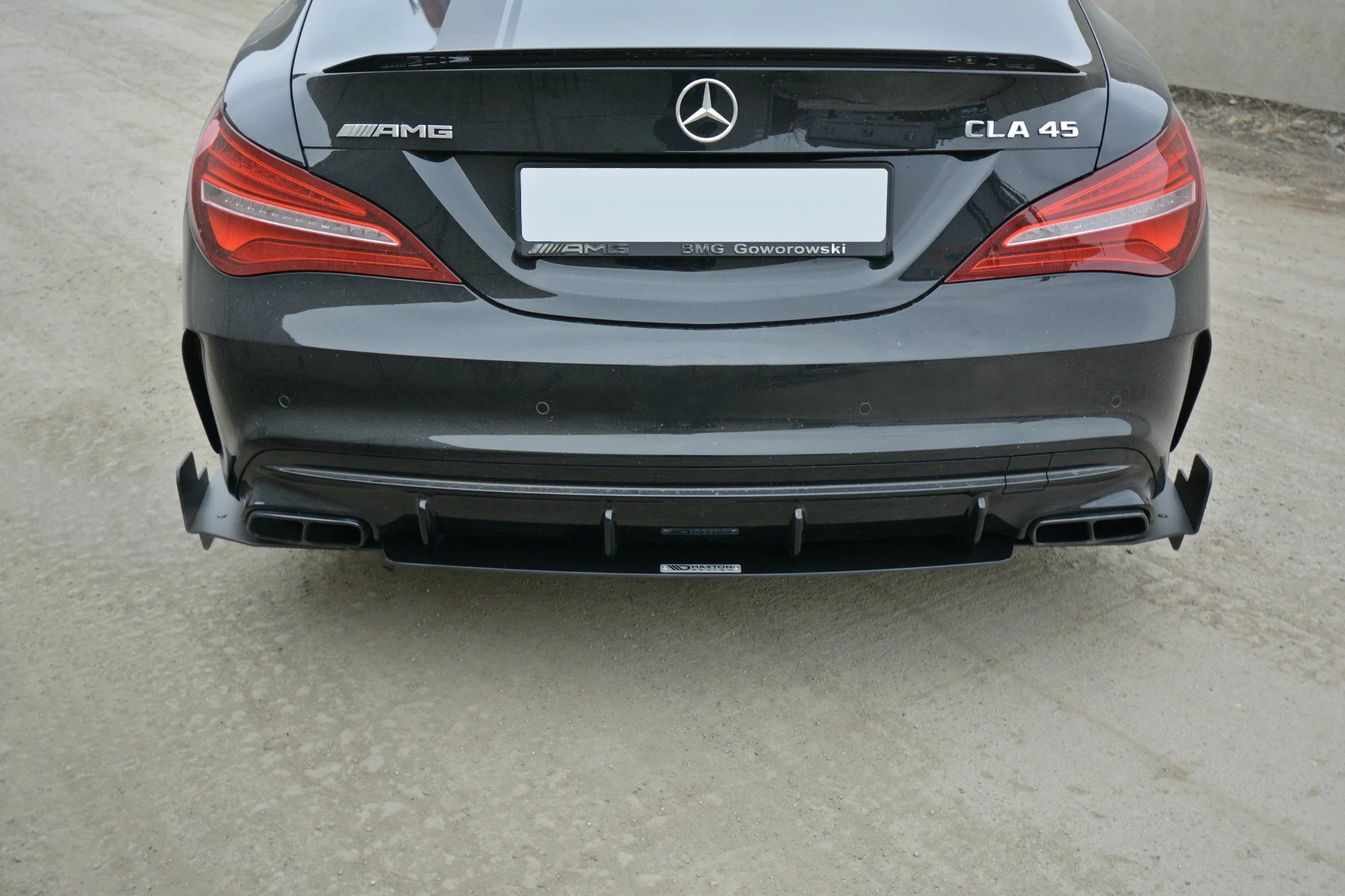 RACING REAR SIDE SPLITTERS MERCEDES CLA A45 AMG C117 FACELIFT - Image 4
