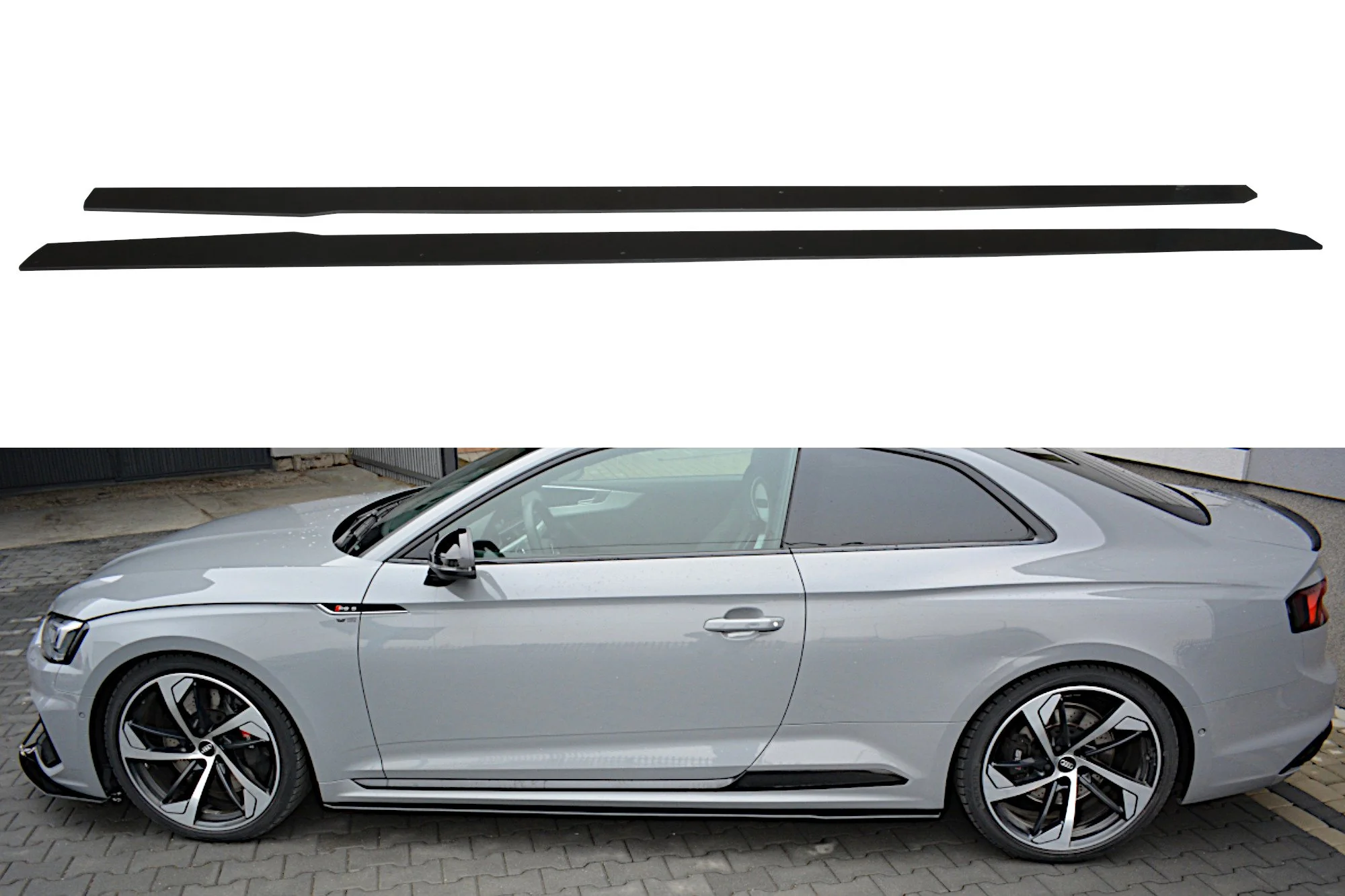 RACING SIDE SKIRTS DIFFUSERS AUDI RS5 F5 COUPE