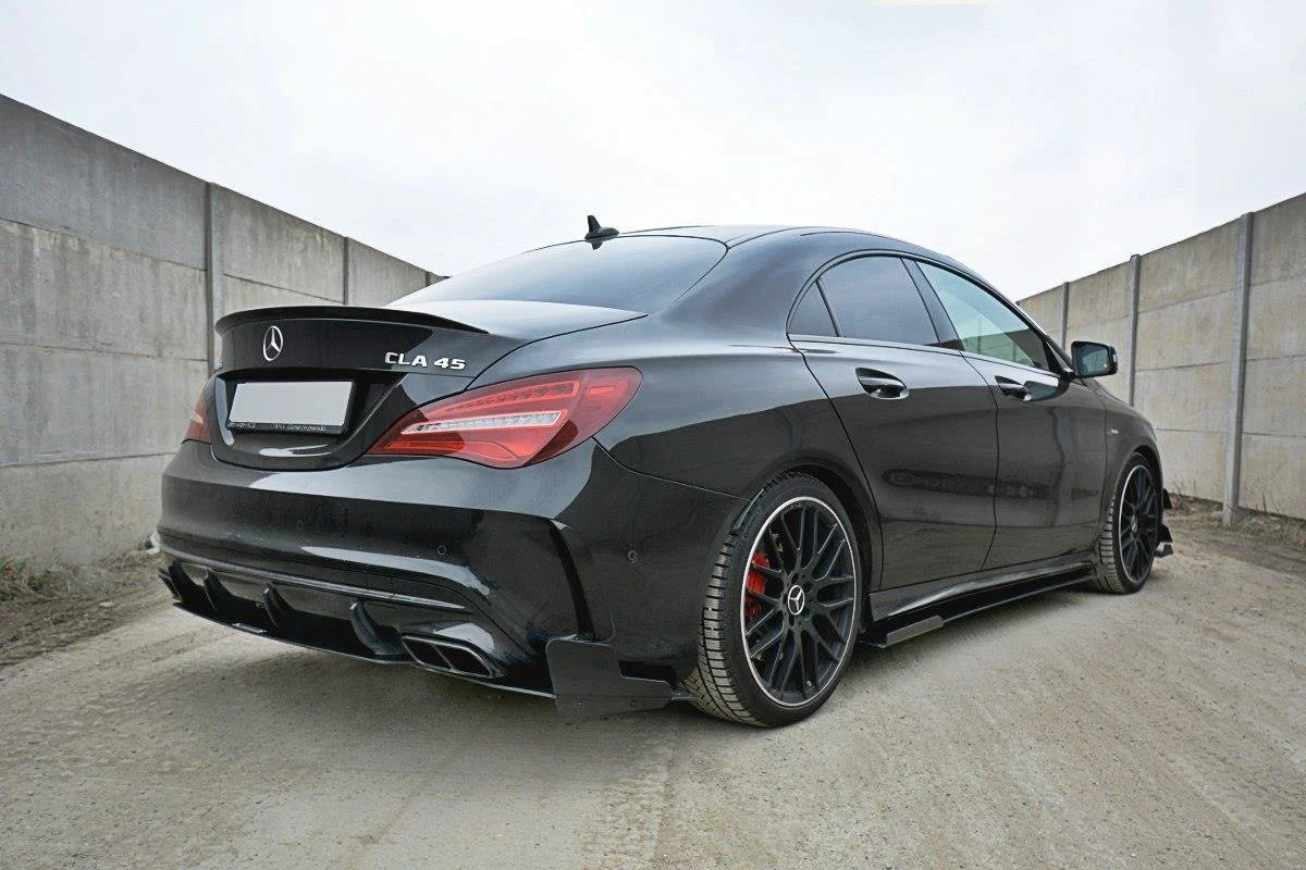 RACING SIDE SKIRTS DIFFUSERS V.1 MERCEDES CLA A45 AMG C117 FACELIFT - Image 2