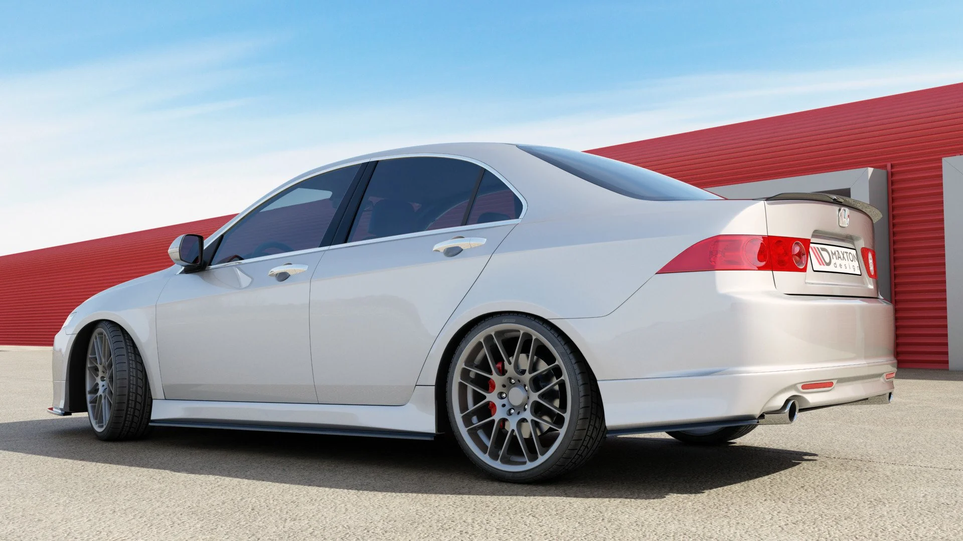 REAR SIDE SPLITTERS ACURA TSX CL9 - Image 5