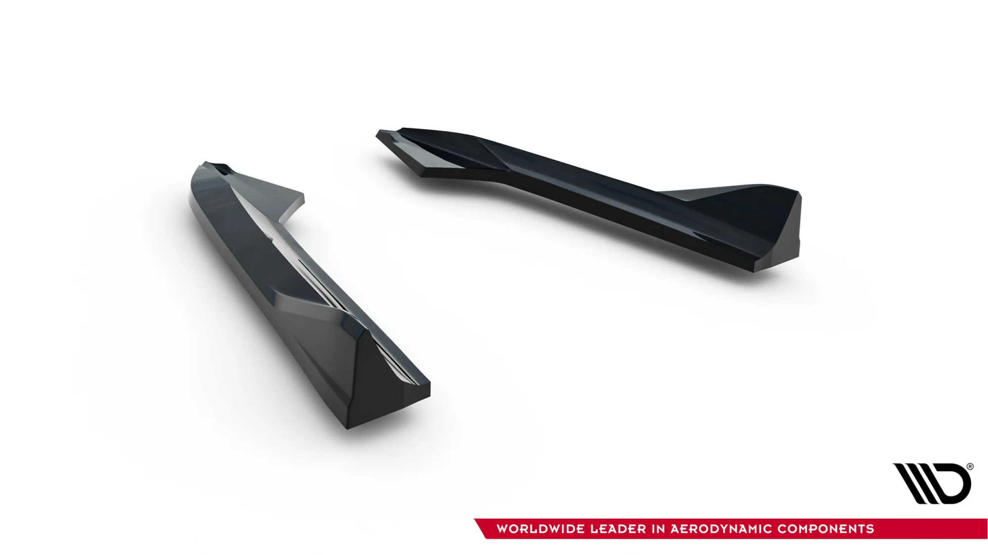 Rear Side Splitters Audi A3 Sedan 8V (set for valance) - Image 4