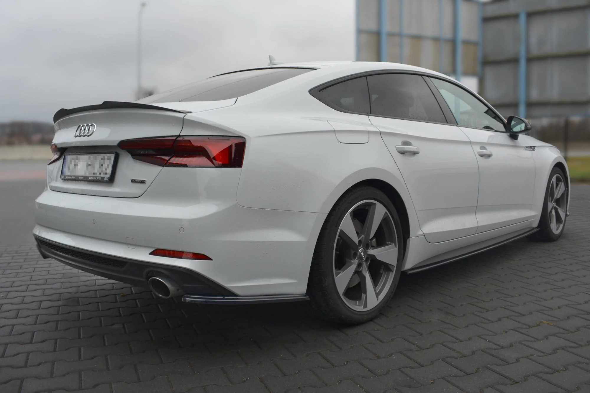 REAR SIDE SPLITTERS AUDI A5 S-LINE F5 SPORTBACK - Image 6