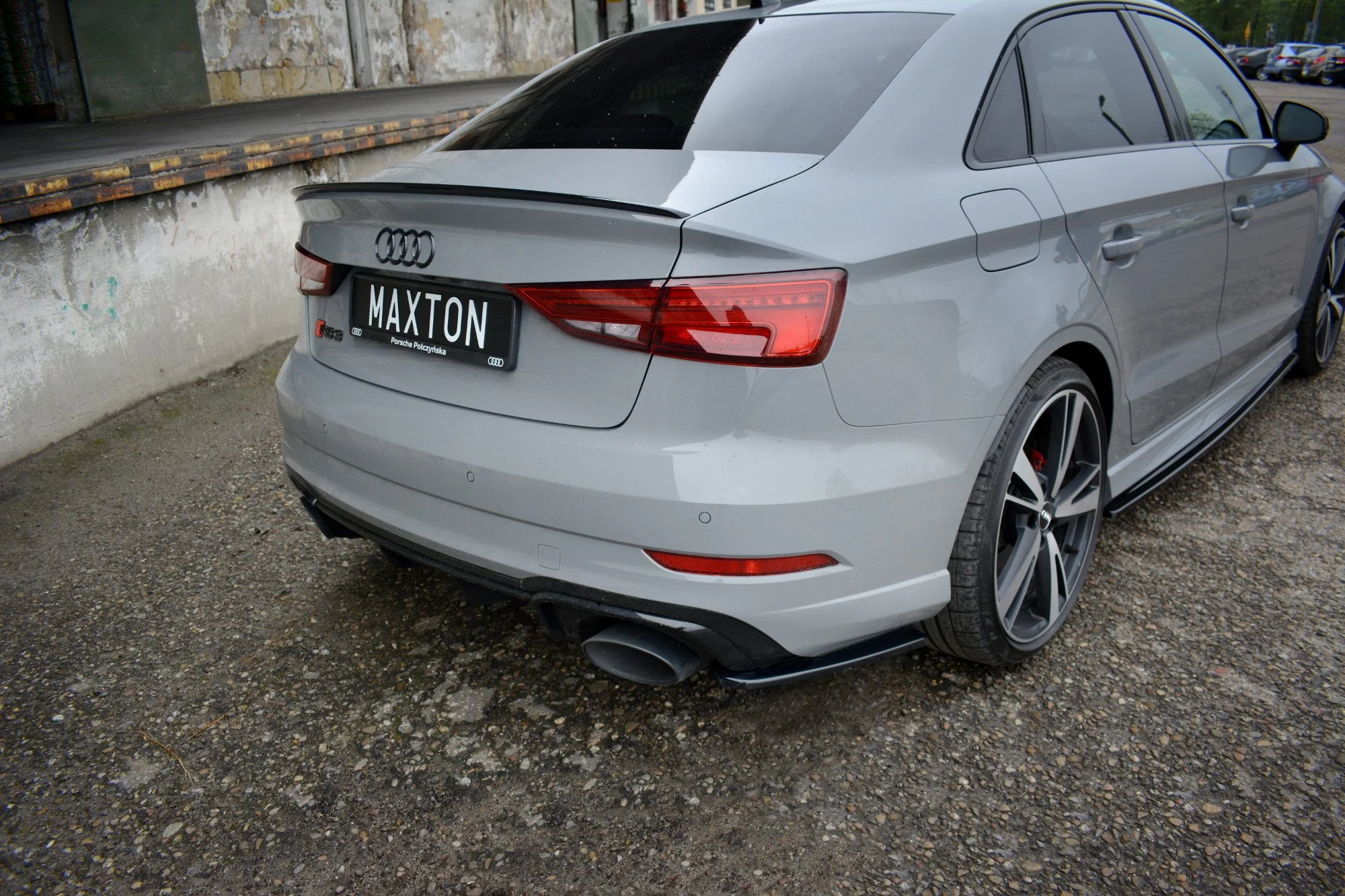 REAR SIDE SPLITTERS AUDI RS3 8V FL SEDAN - Image 2