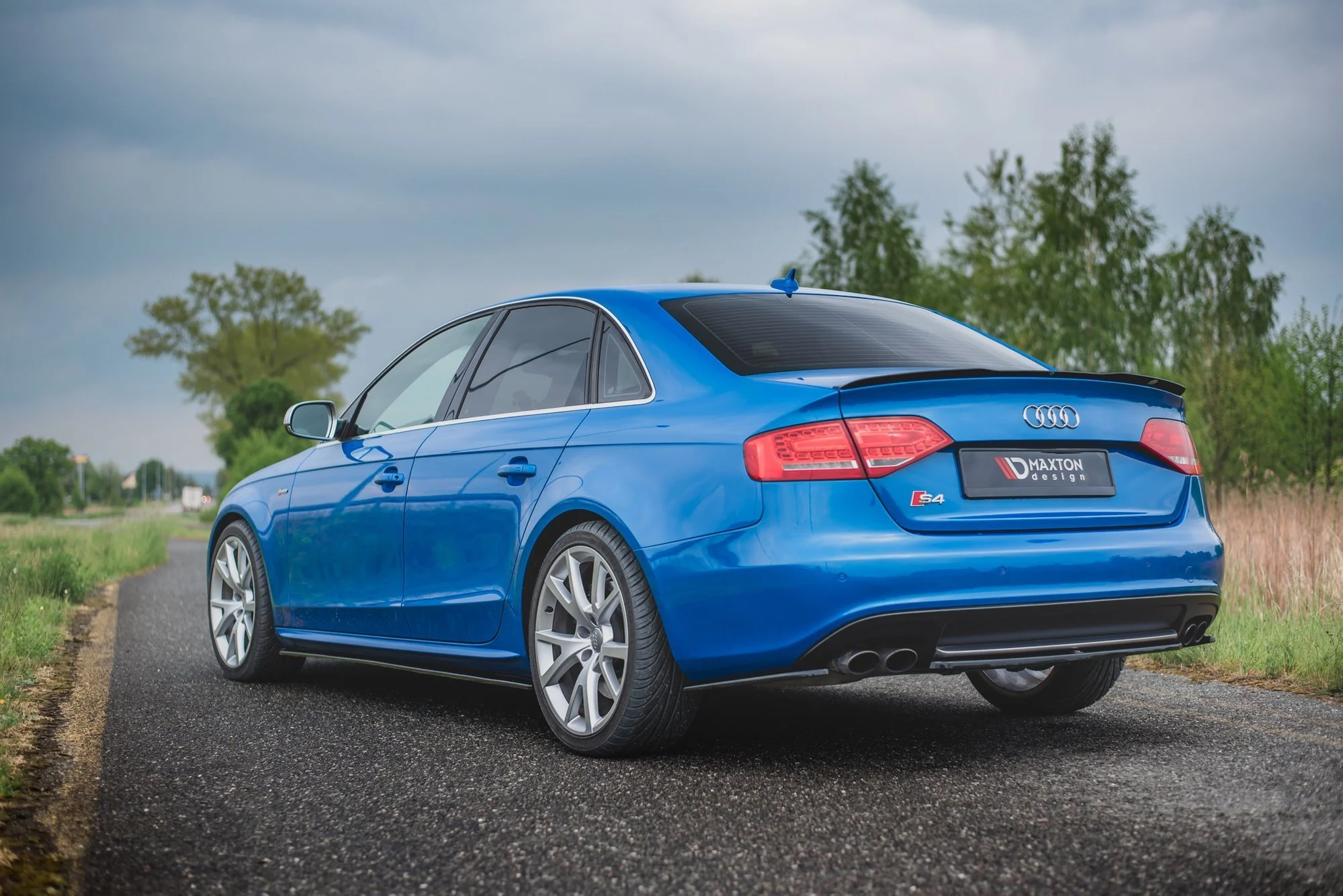 REAR SIDE SPLITTERS AUDI S4 / A4 S-LINE B8 SEDAN - Image 5