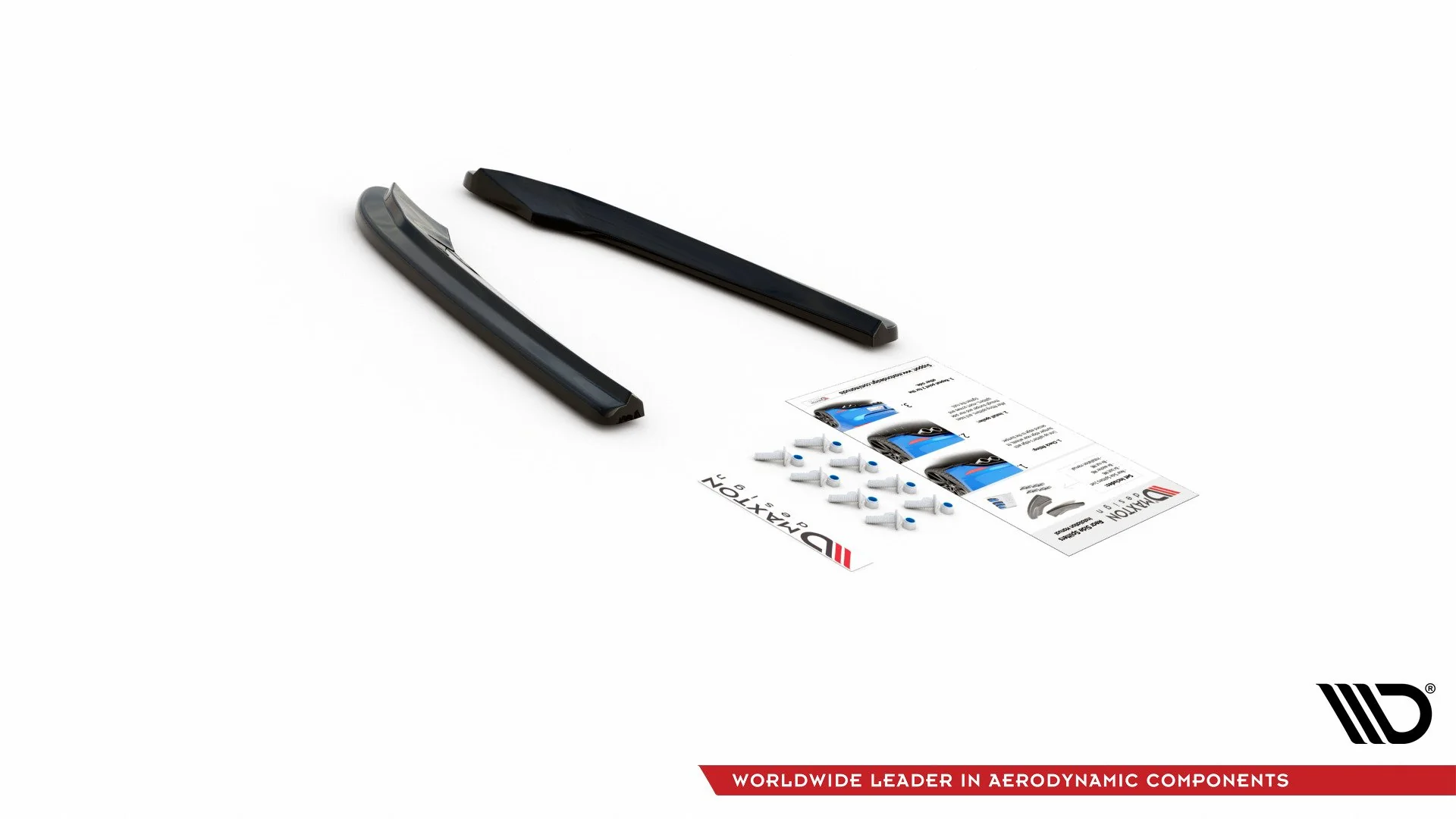 REAR SIDE SPLITTERS AUDI S4 / A4 S-LINE B8 SEDAN - Image 7