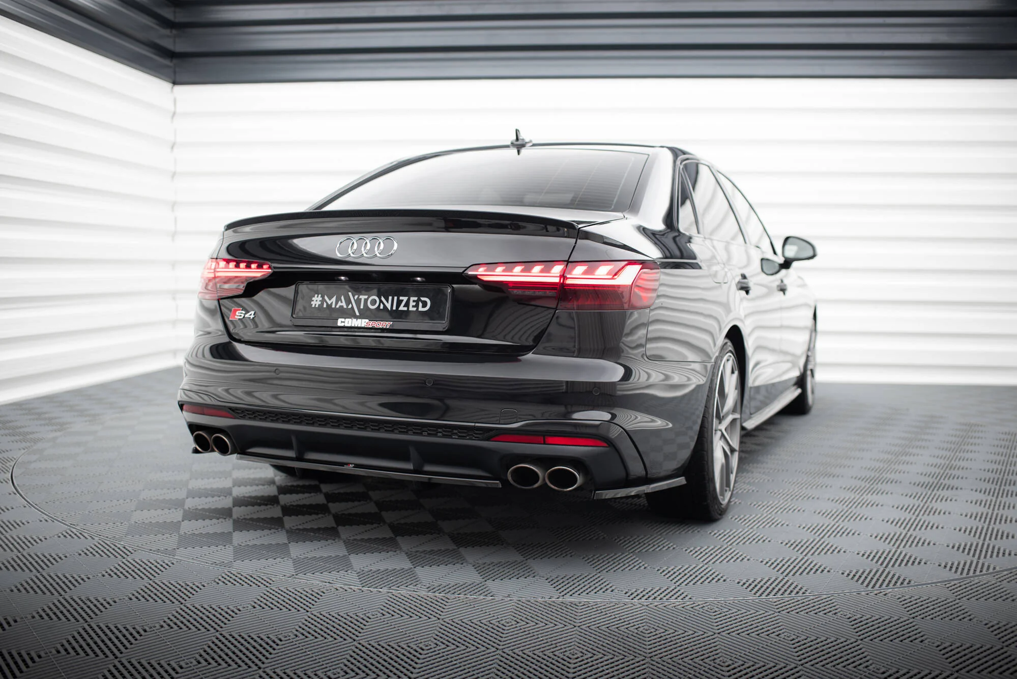 REAR SIDE SPLITTERS AUDI S4 B9 FACELIFT - Image 2