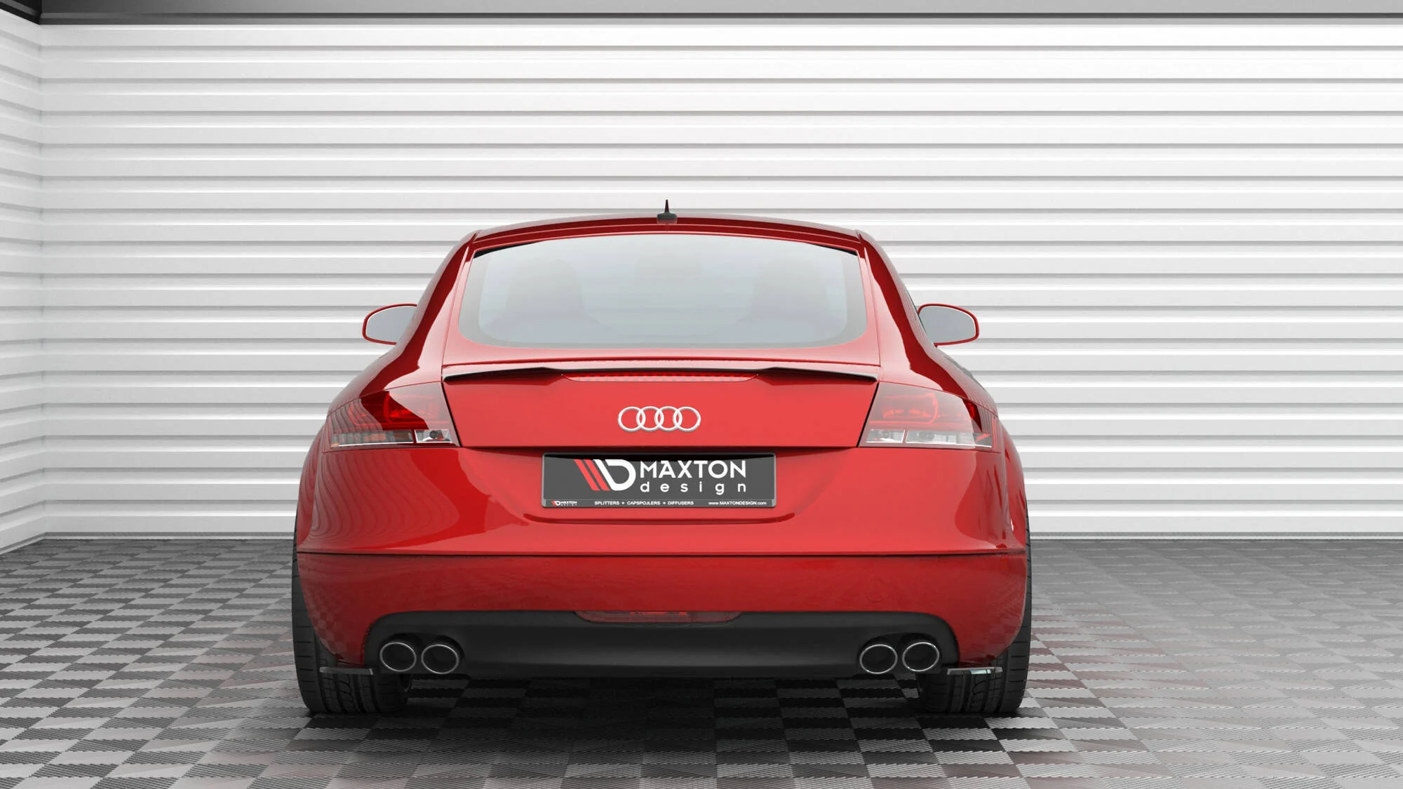 Rear Side Splitters Audi TT 3.2 V6 8J - Image 2