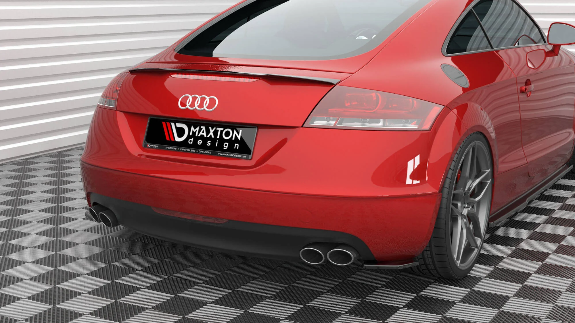Rear Side Splitters Audi TT 3.2 V6 8J - Image 6