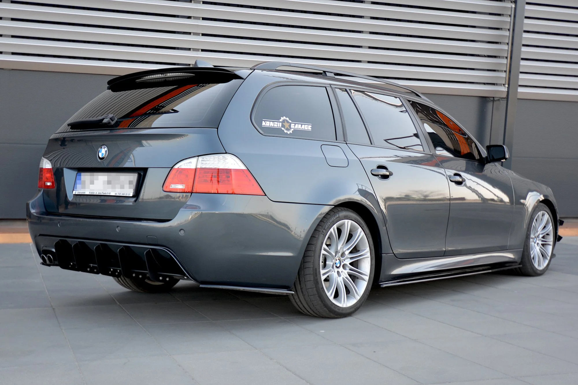 REAR SIDE SPLITTERS BMW 5 E60/E61 M-PACK - Image 3