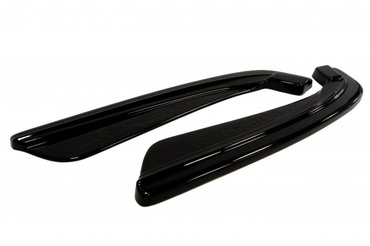 REAR SIDE SPLITTERS BMW 5 F11 M-PACK (FITS TWO SINGLE EXHAUST ENDS) - Image 3