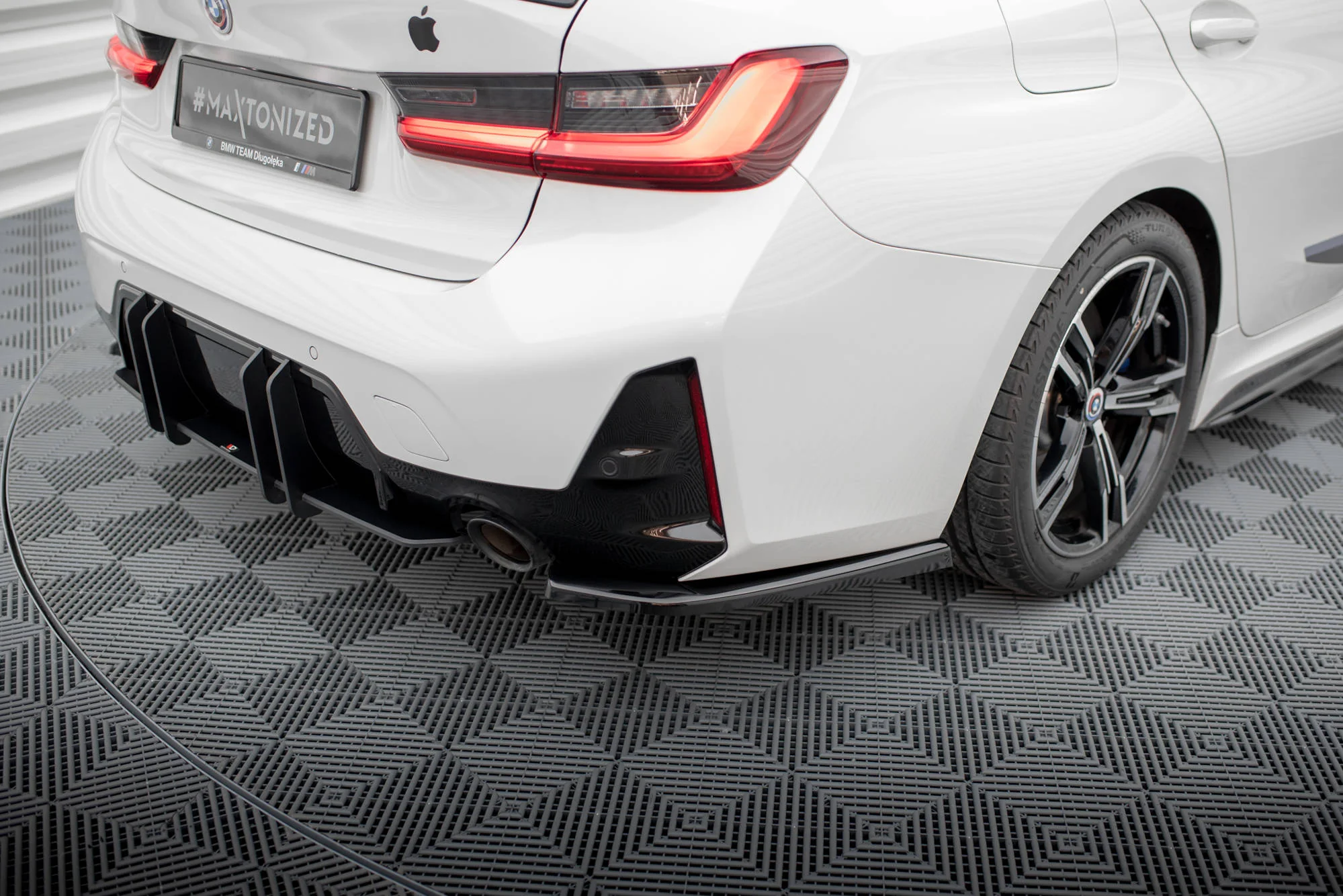 REAR SIDE SPLITTERS BMW M-PACK G20 / G21 FACELIFT - Image 2