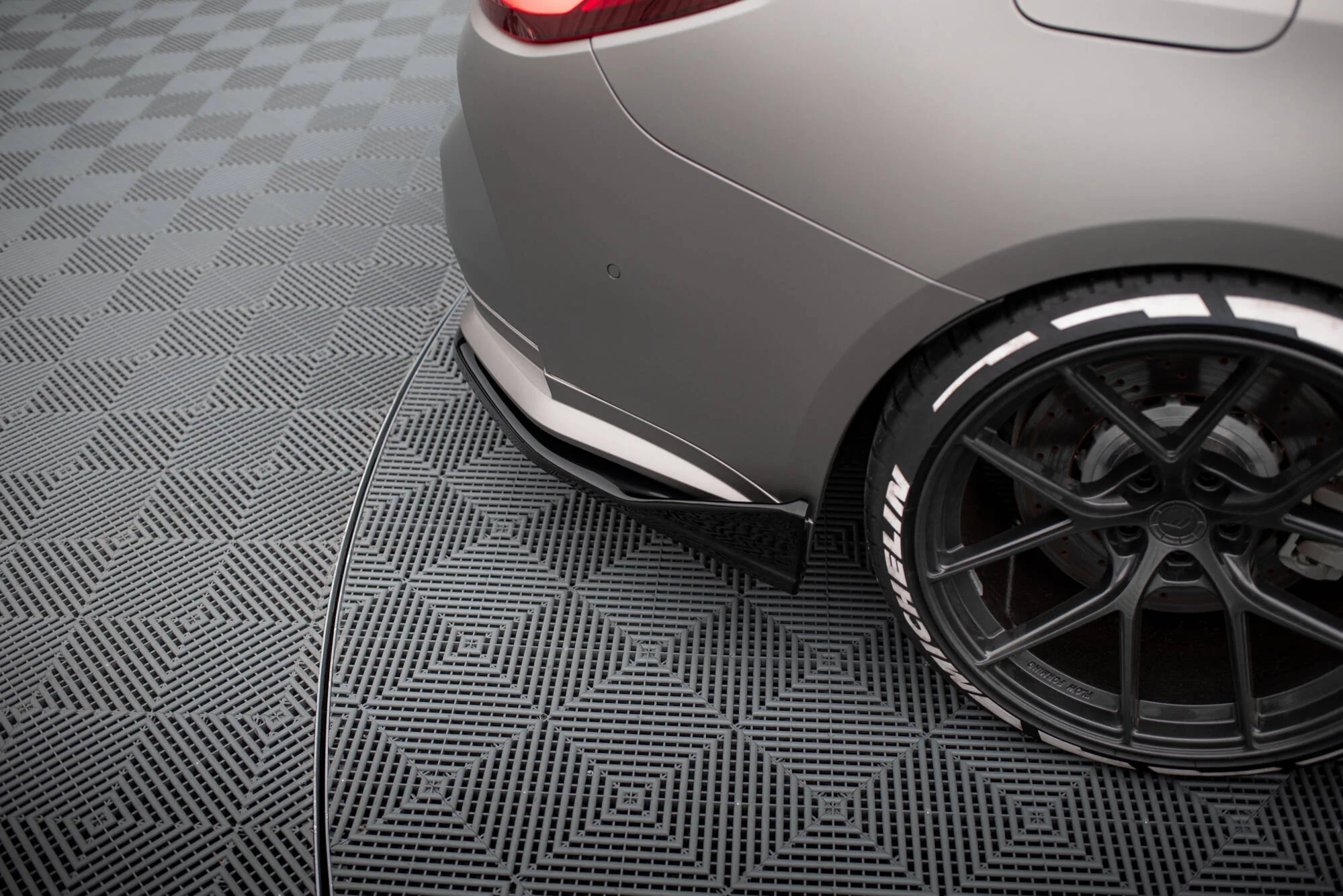 Rear Side Splitters V.5 (set for Maxton valance v.1) BMW M4 G82 - Image 4