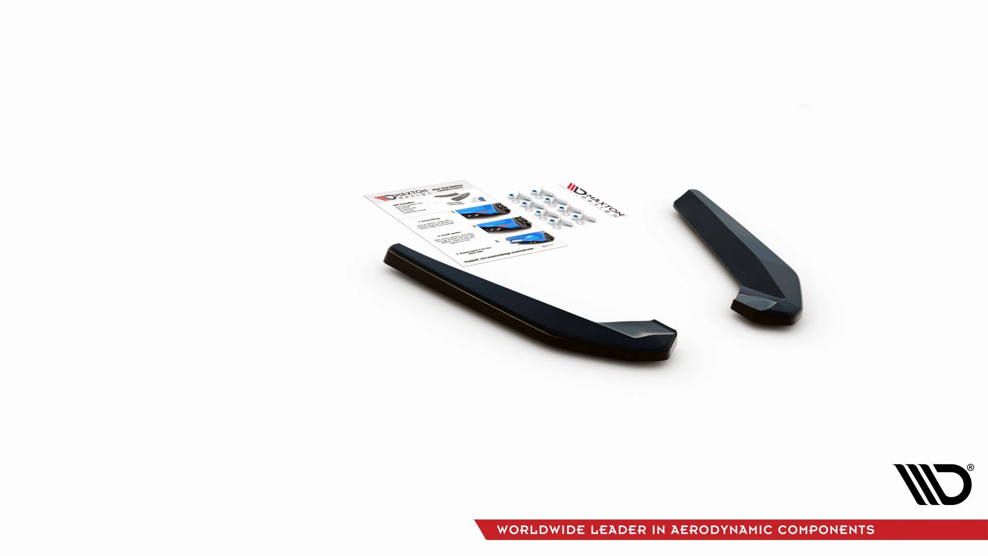 REAR SIDE SPLITTERS BMW X1 M-PACK F48 - Image 5