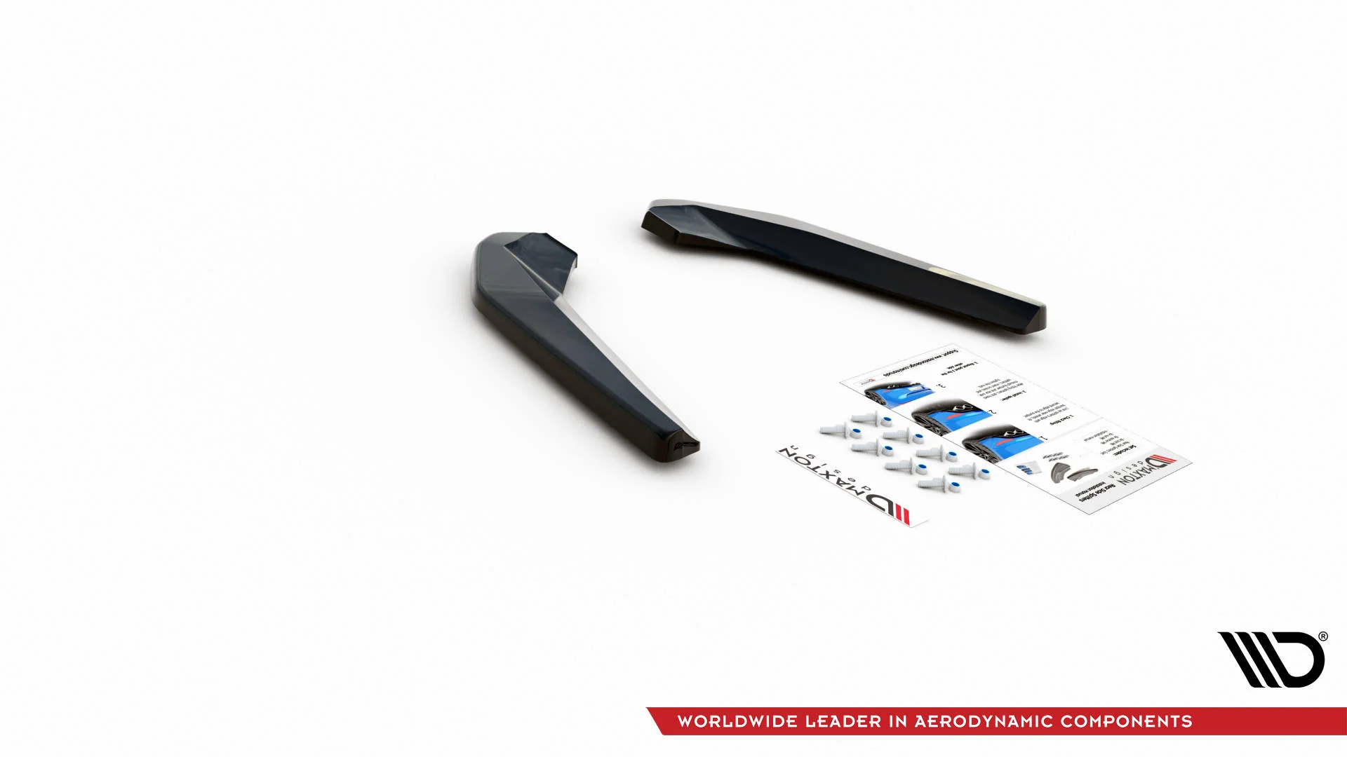 REAR SIDE SPLITTERS BMW X1 M-PACK F48 - Image 6